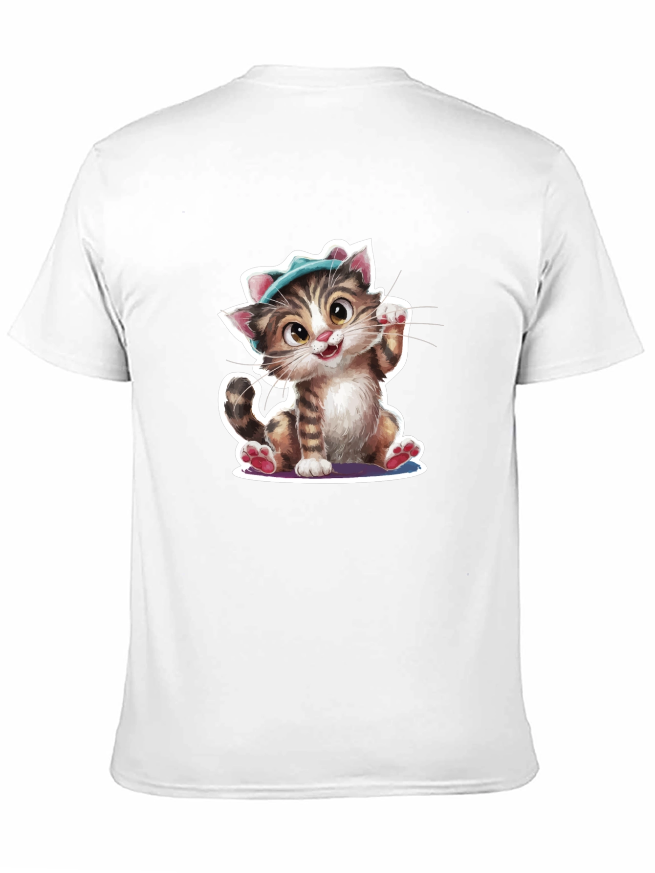 Cute Cat T-Shirt - Unique Design