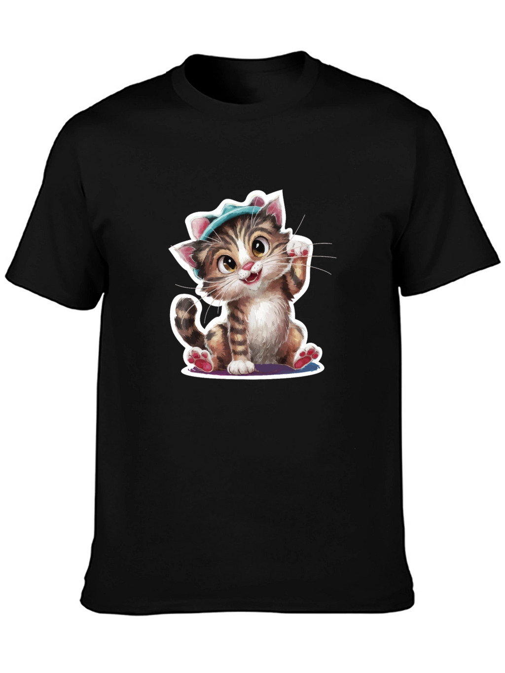 Cute Cat T-Shirt - Unique Design