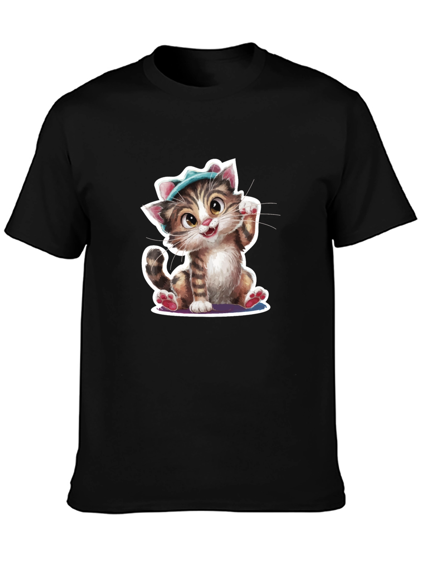 Cute Cat T-Shirt - Unique Design