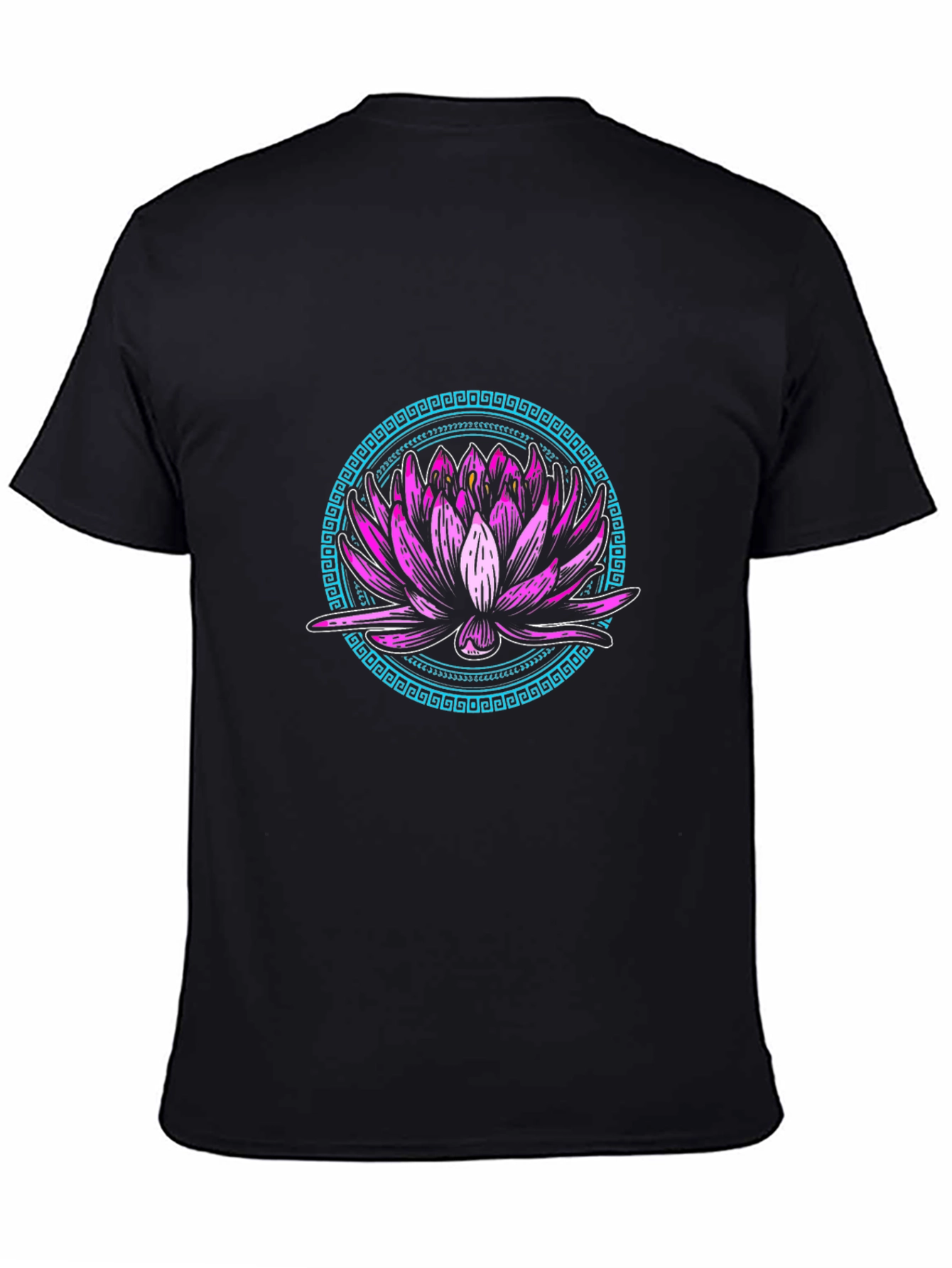 Lotus Flower Graphic Tee - Unique Design