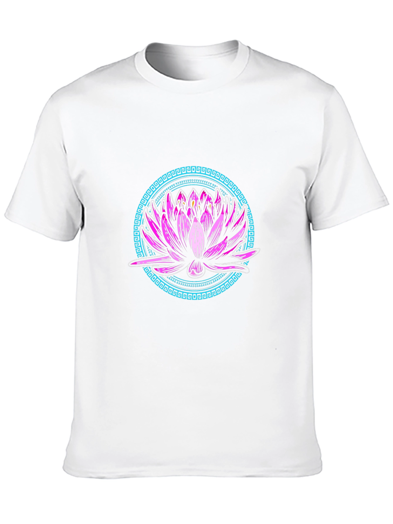 Lotus Flower Graphic Tee - Unique Design