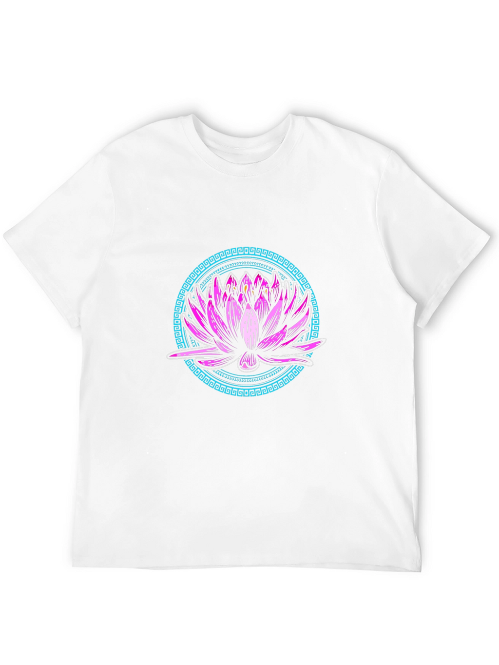 Lotus Flower Graphic Tee - Unique Design