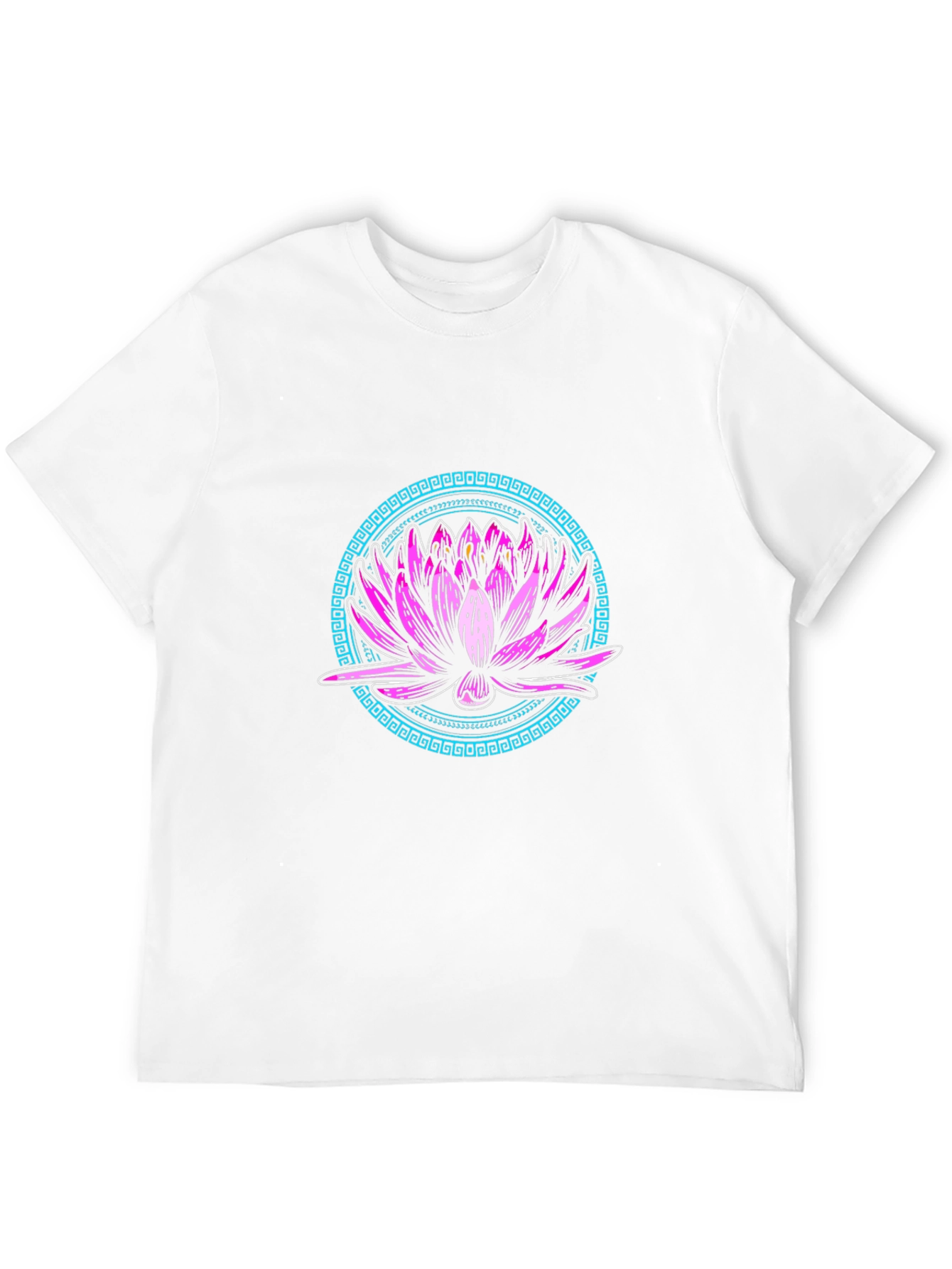 Lotus Flower Graphic Tee - Unique Design