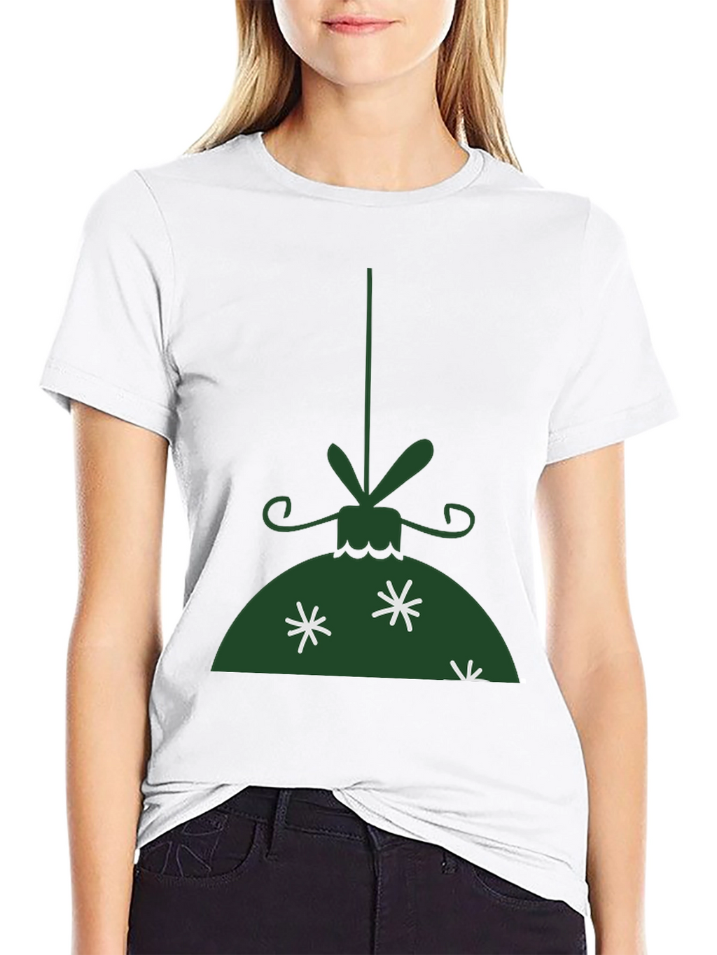 Festive Holiday Ornament T-Shirt - Christmas Cheer