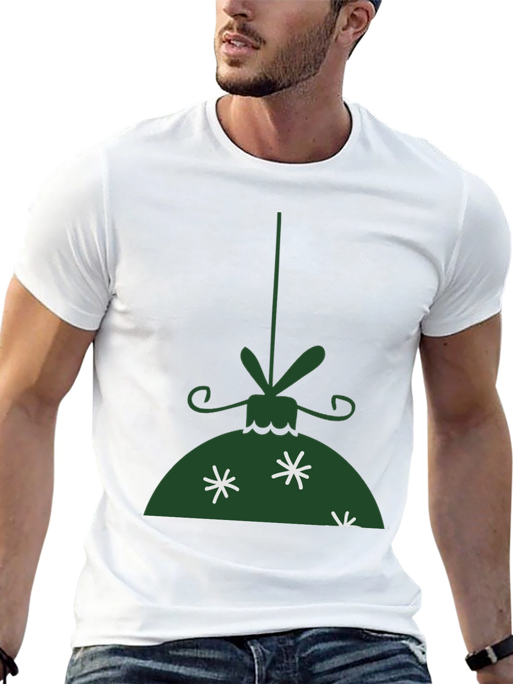 Festive Holiday Ornament T-Shirt - Christmas Cheer