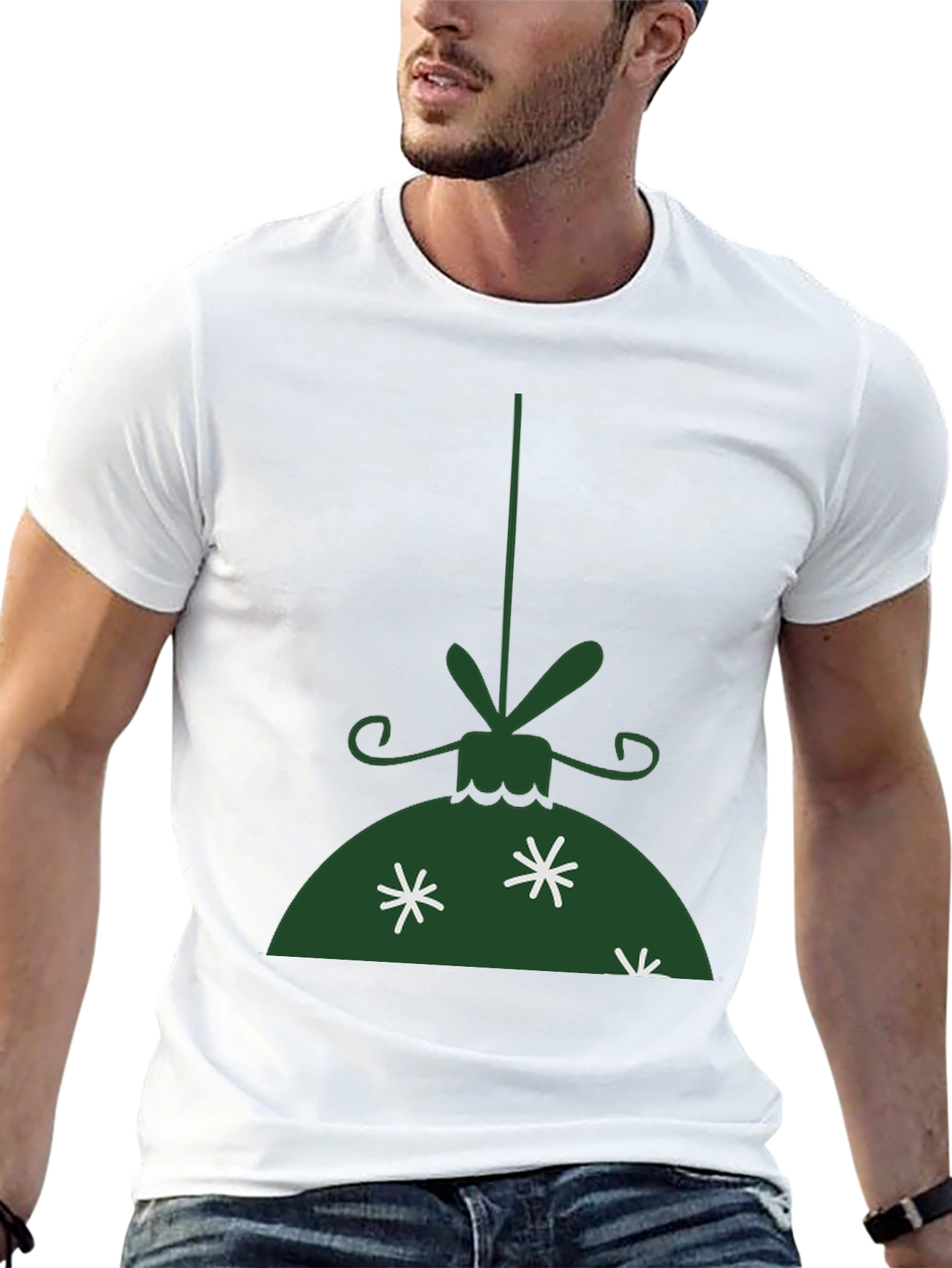Festive Holiday Ornament T-Shirt - Christmas Cheer