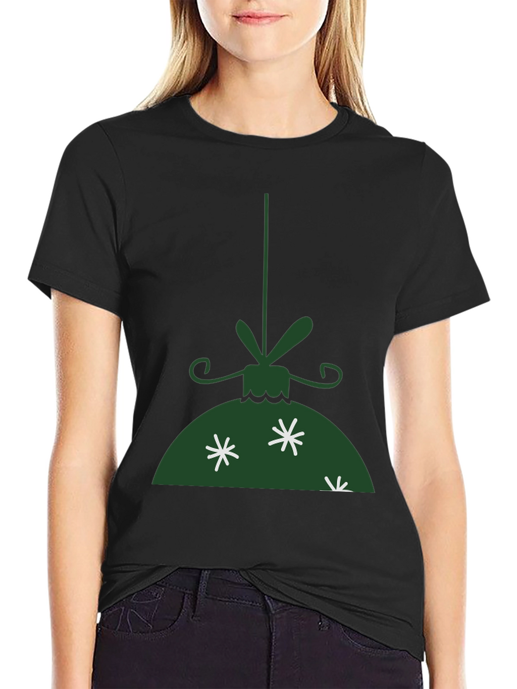 Festive Holiday Ornament T-Shirt - Christmas Cheer