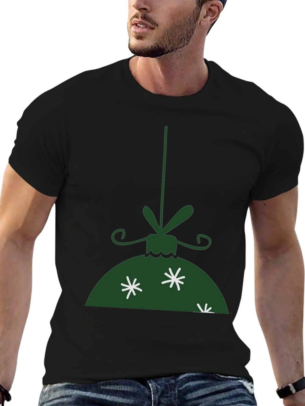 Festive Holiday Ornament T-Shirt - Christmas Cheer