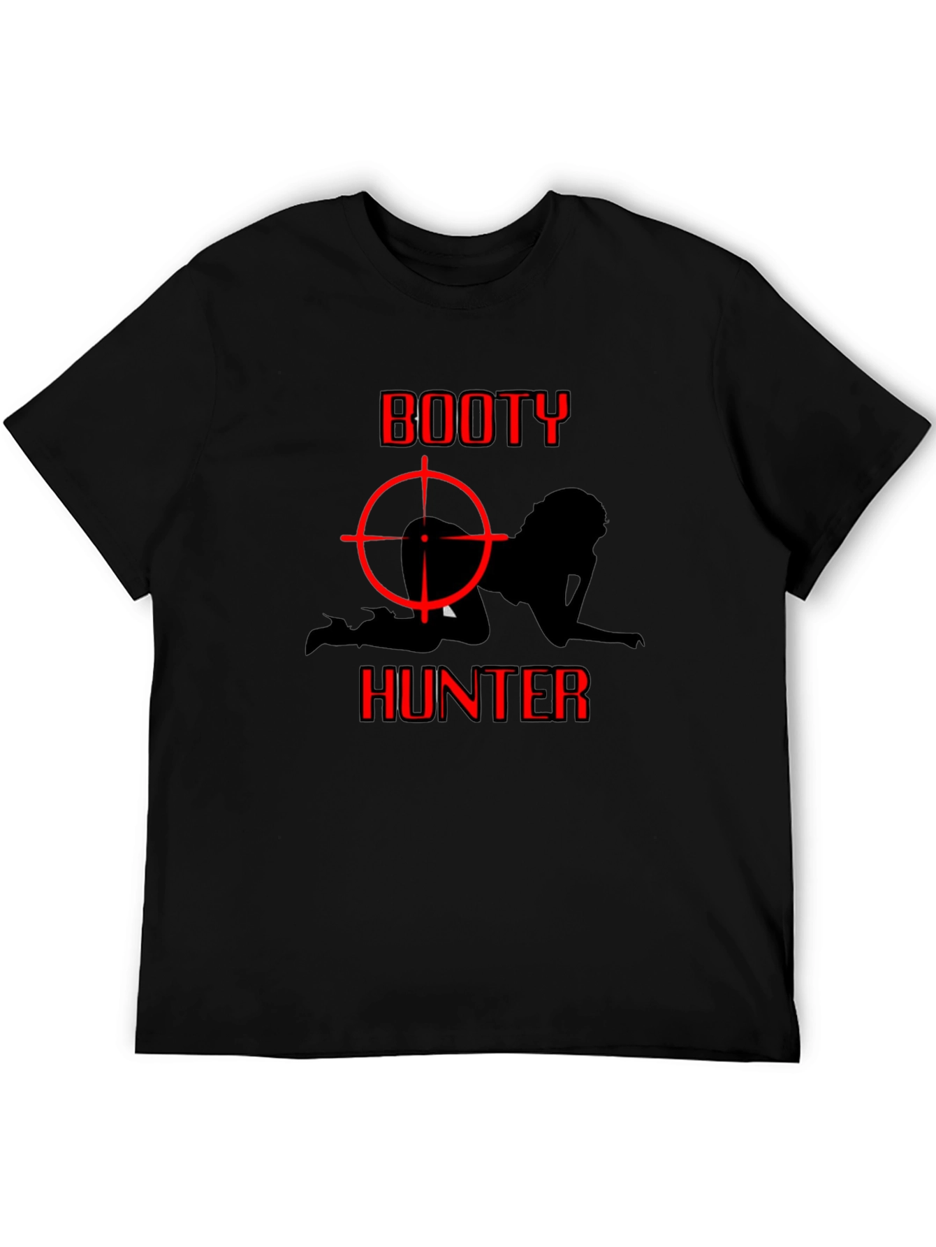 Booty Hunter Graphic T-Shirt - Adult Humor Tee