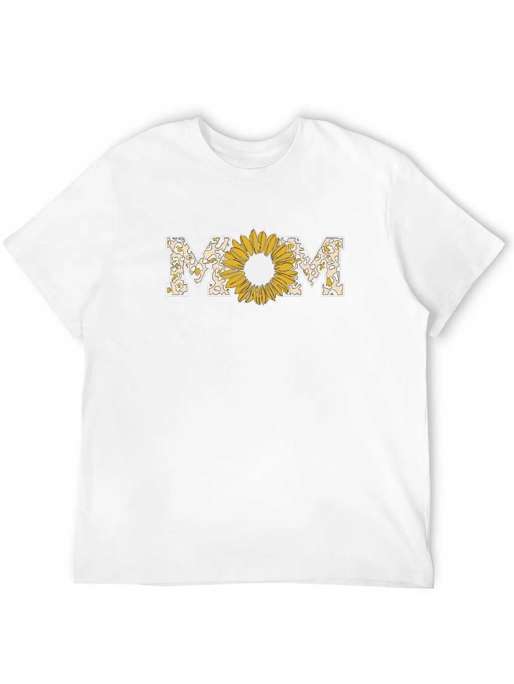 Sunflower MOM Graphic T-Shirt - Black