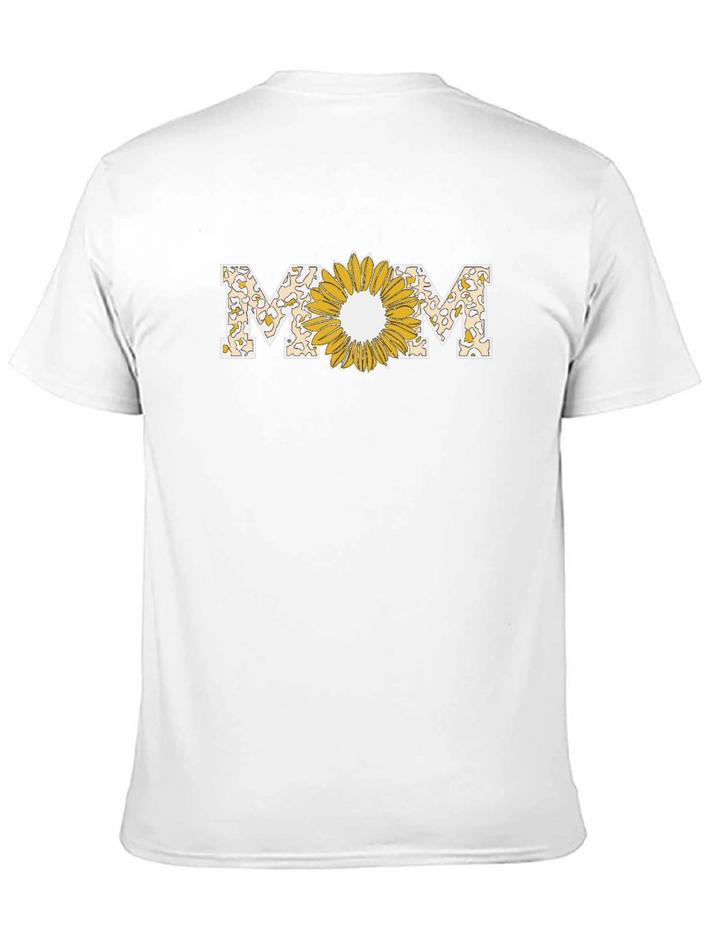 Sunflower MOM Graphic T-Shirt - Black