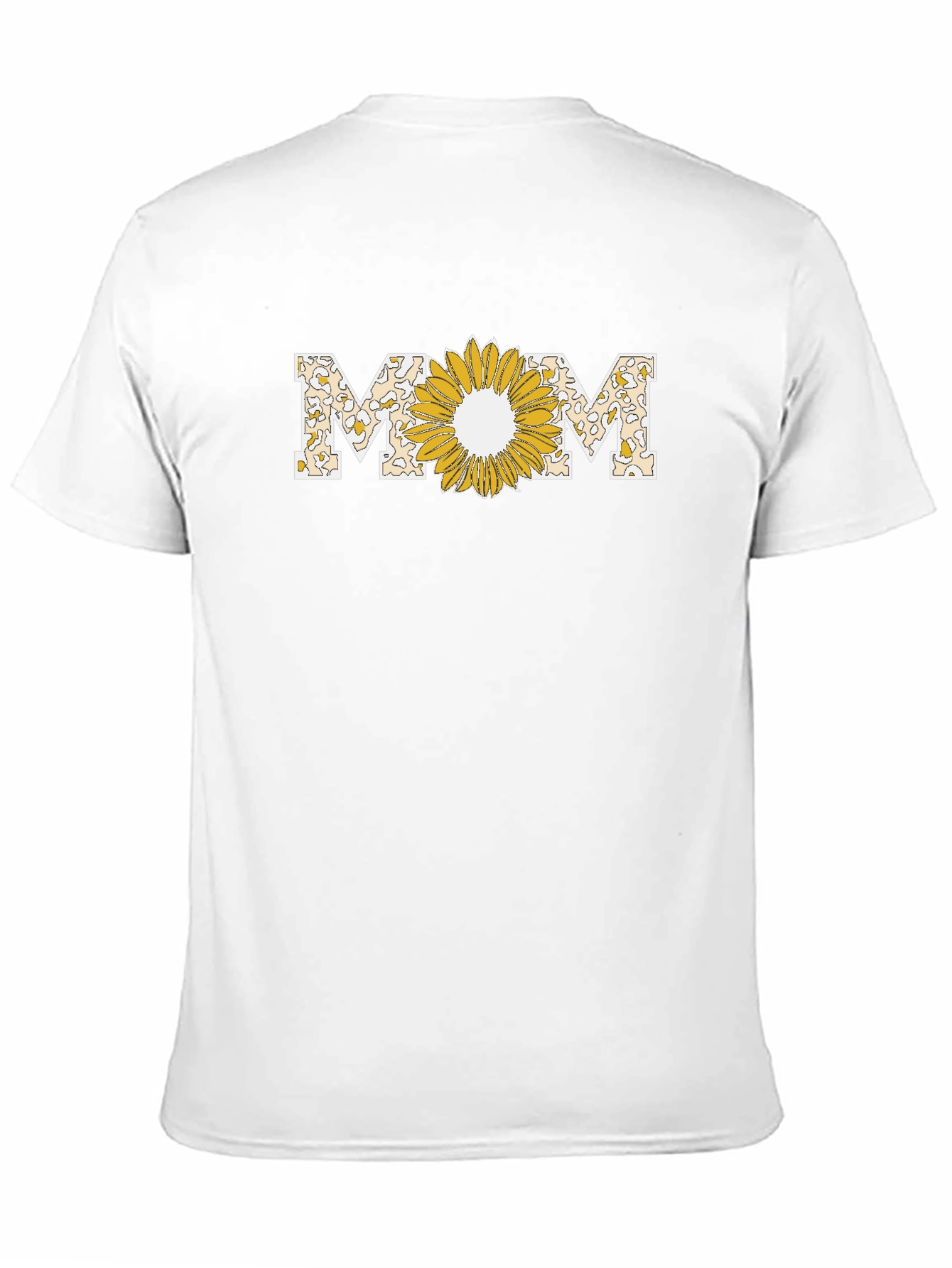 Sunflower MOM Graphic T-Shirt - Black