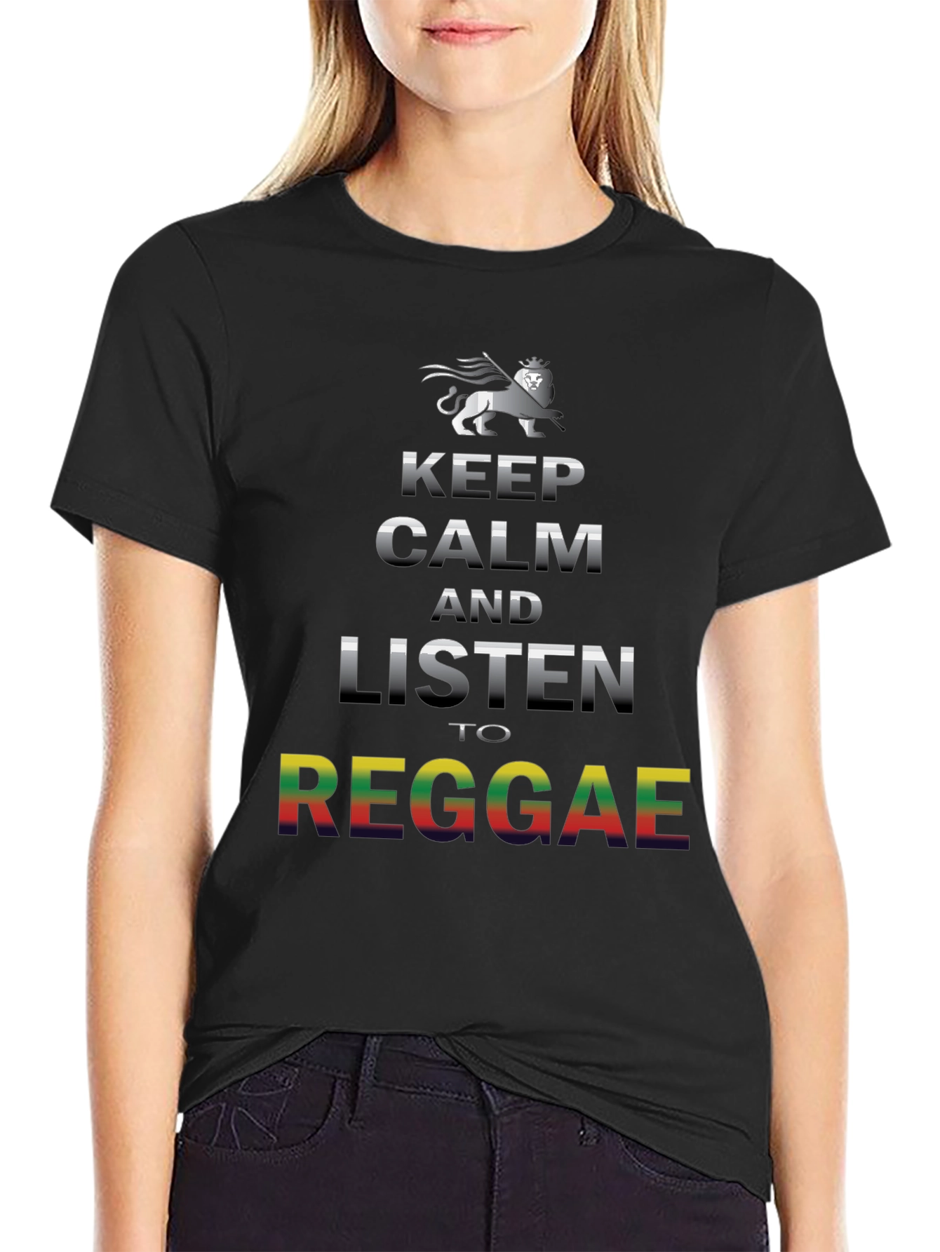 Keep Calm Listen to Reggae T-Shirt