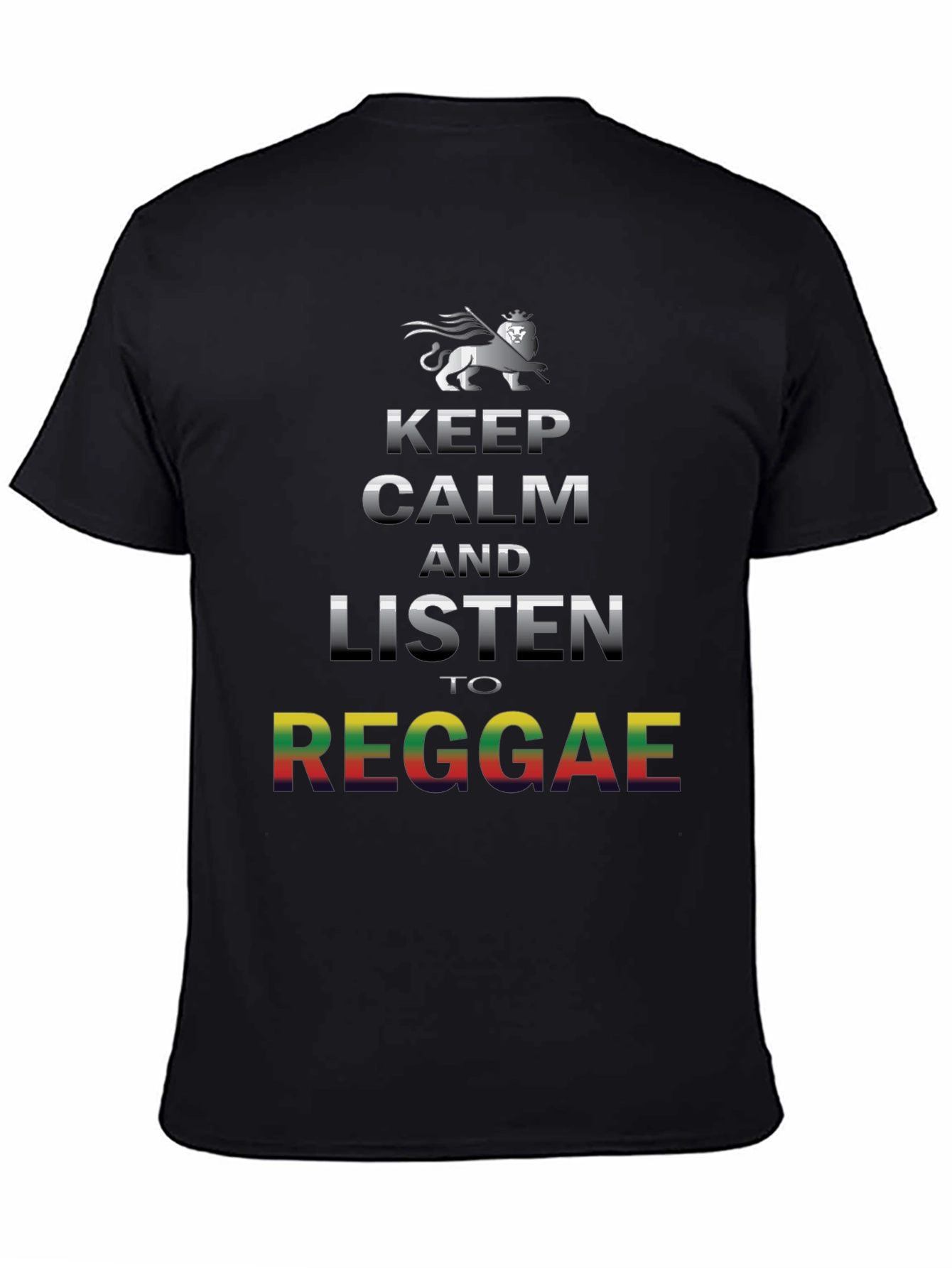 Keep Calm Listen to Reggae T-Shirt