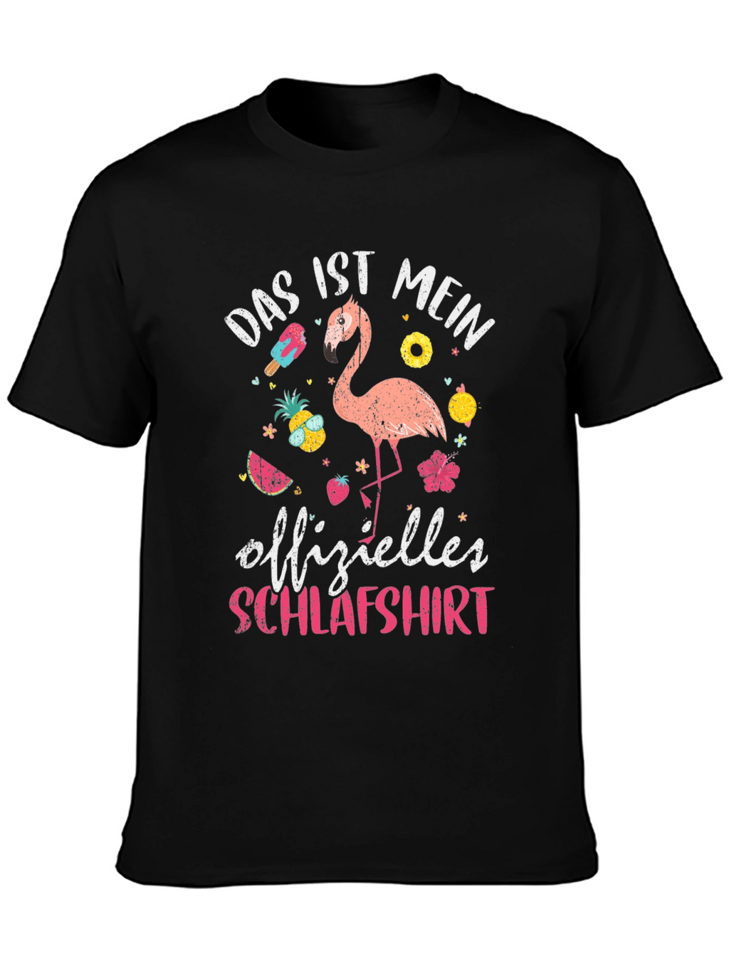 Das Ist Mein Schlafshirt Flamingo T-Shirt