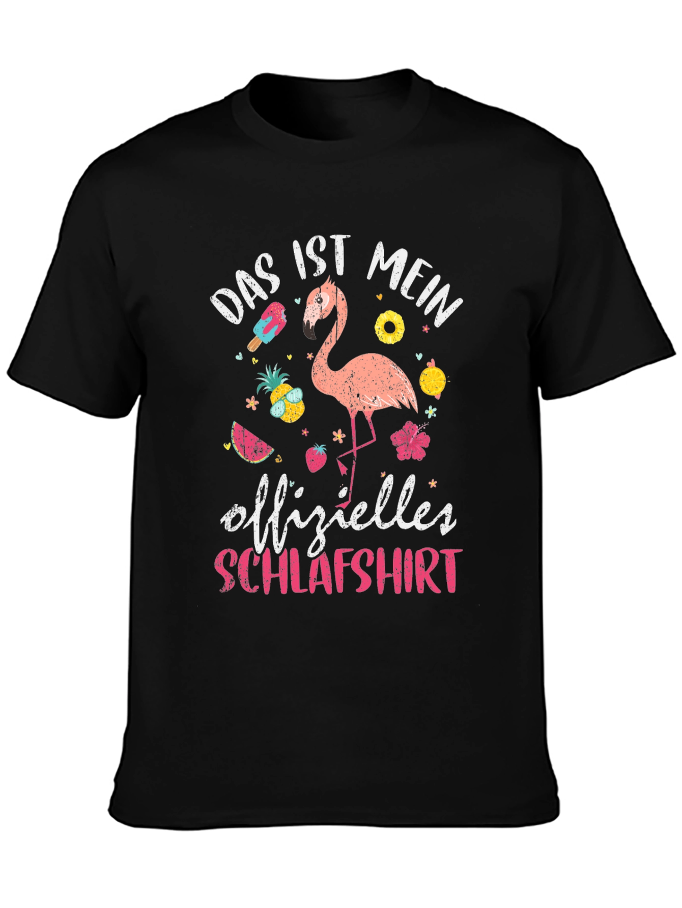 Das Ist Mein Schlafshirt Flamingo T-Shirt