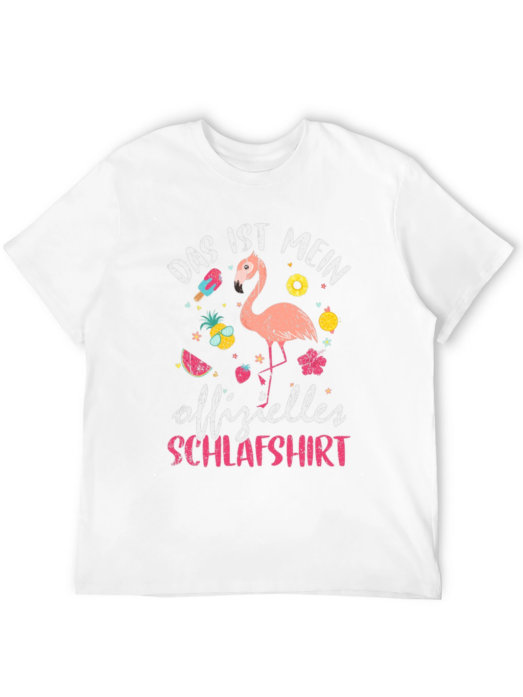 Das Ist Mein Schlafshirt Flamingo T-Shirt