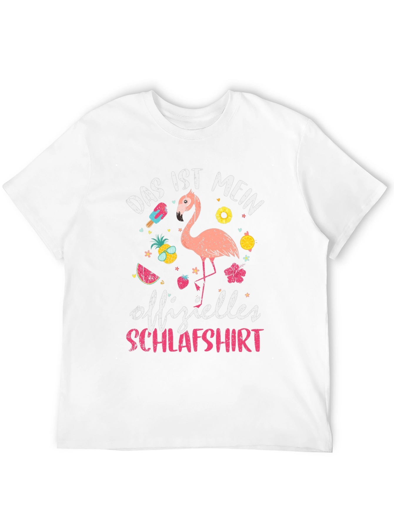 Das Ist Mein Schlafshirt Flamingo T-Shirt