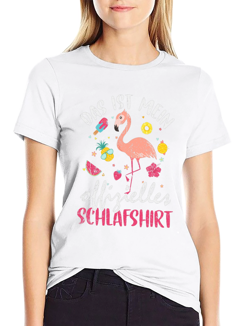 Das Ist Mein Schlafshirt Flamingo T-Shirt
