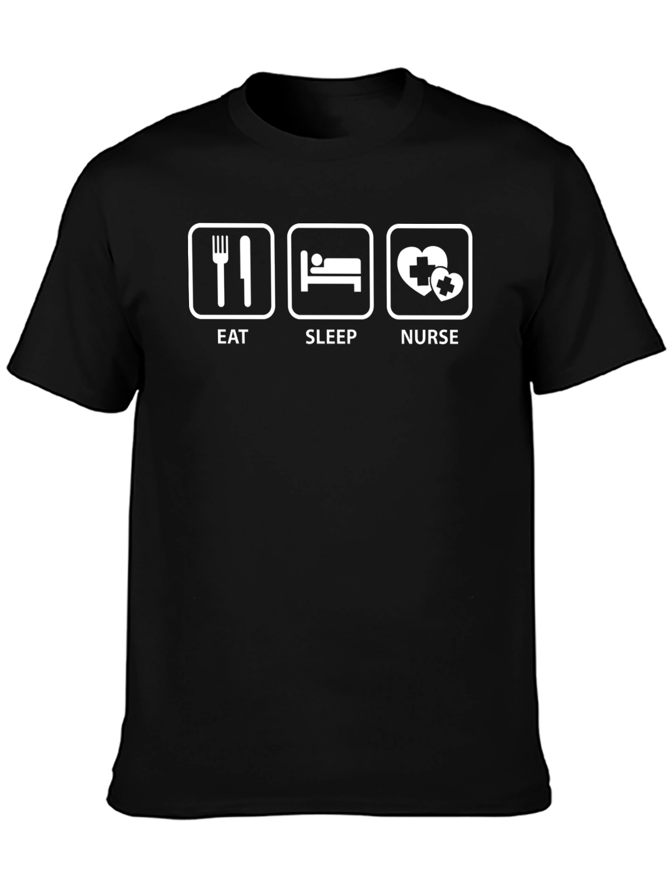 Eat Sleep Nurse T-Shirt - Funny Healthcare Apparel