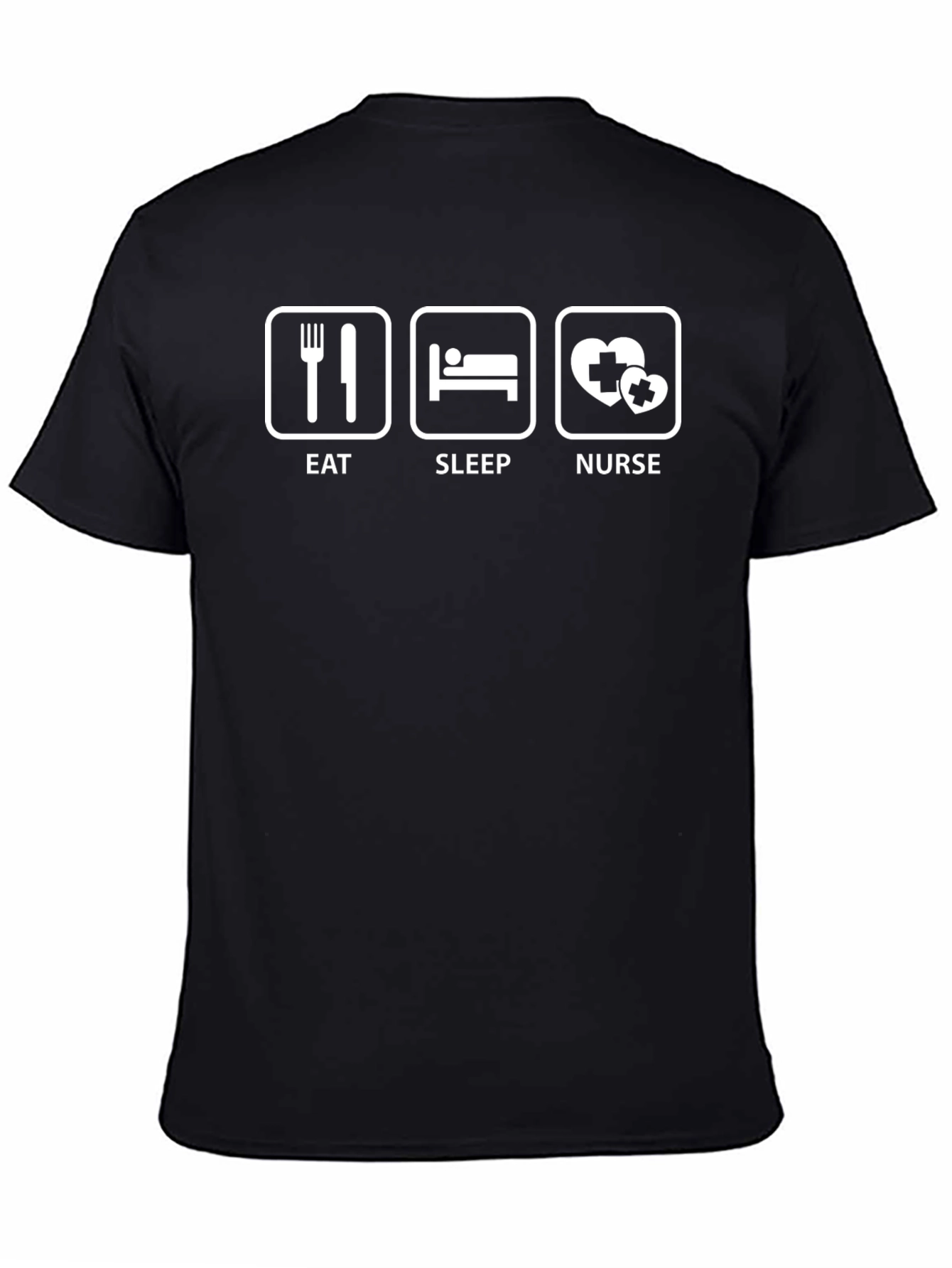 Eat Sleep Nurse T-Shirt - Funny Healthcare Apparel