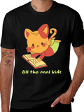 Cool Cat Reader T-Shirt
