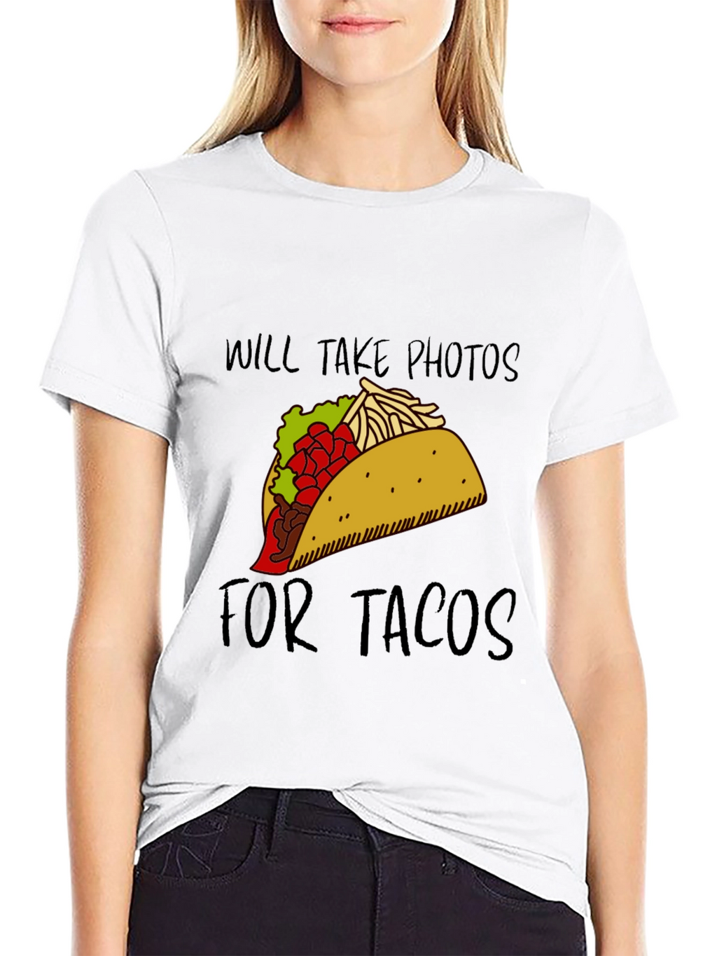 Will Take Photos For Tacos Graphic Tee