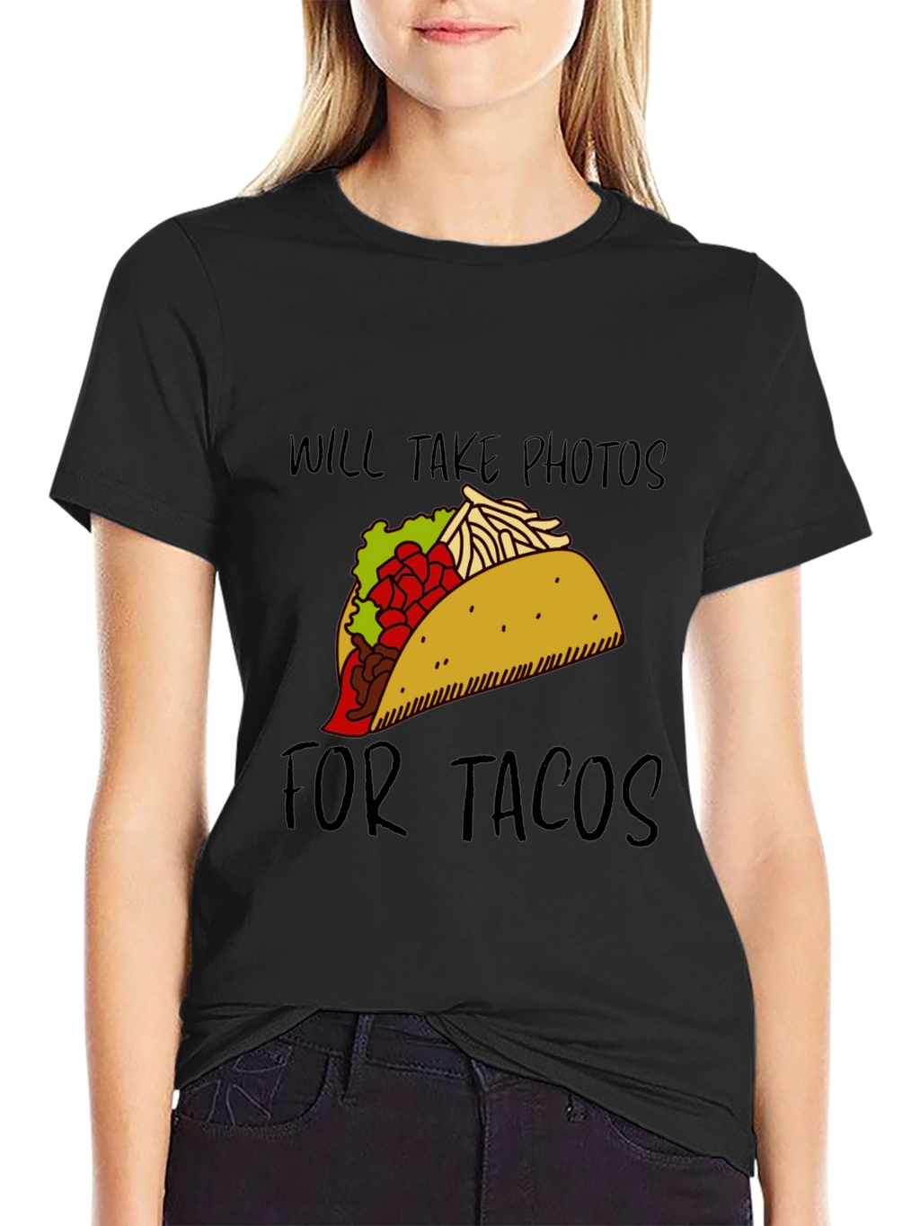 Will Take Photos For Tacos Graphic Tee