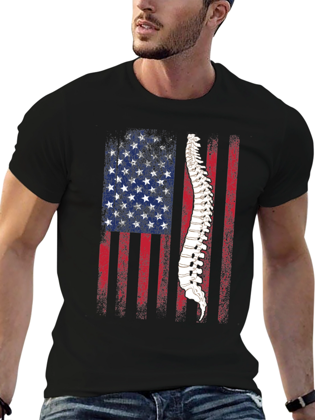 Chiropractor Patriotic T-Shirt