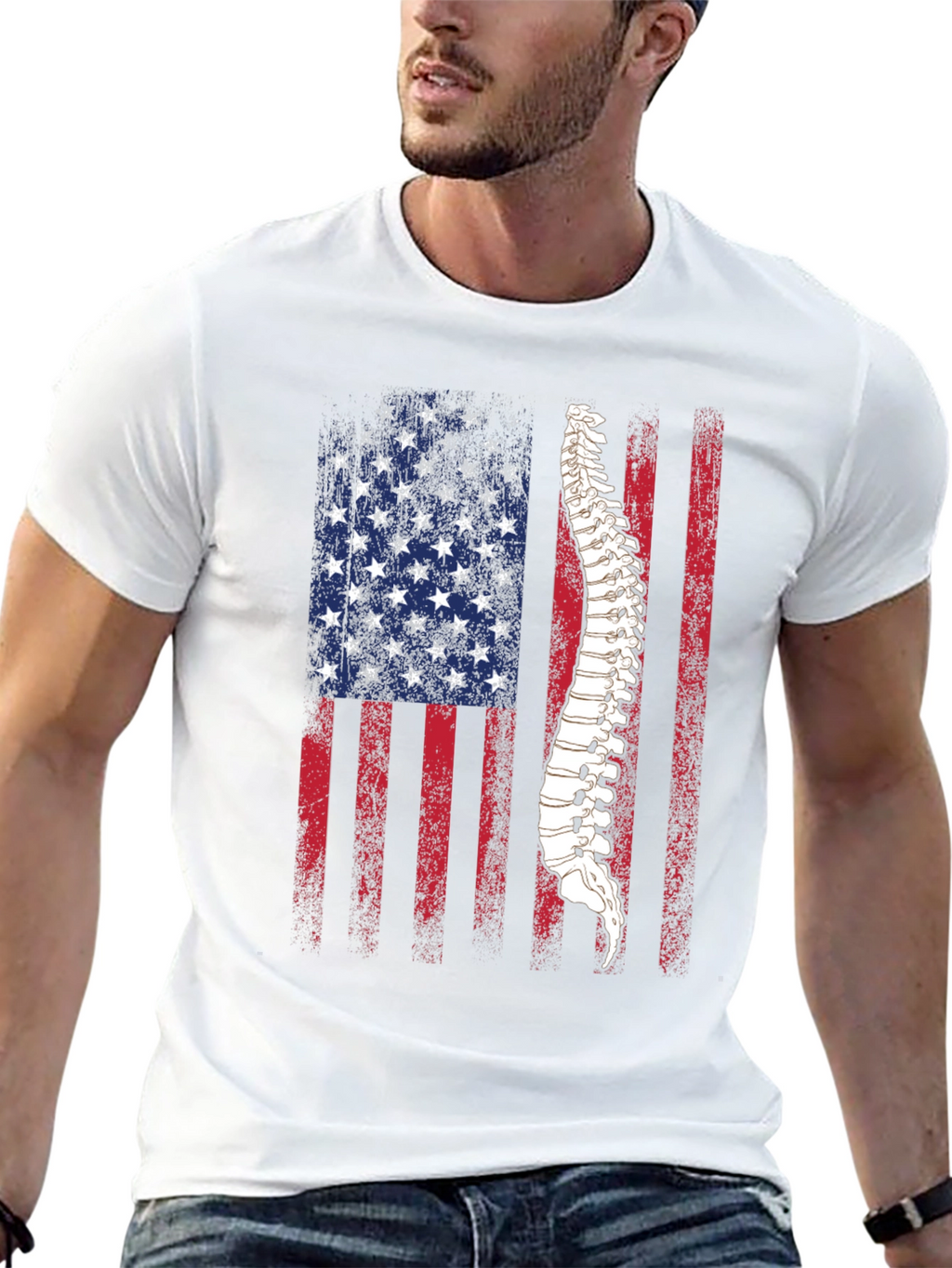 Chiropractor Patriotic T-Shirt