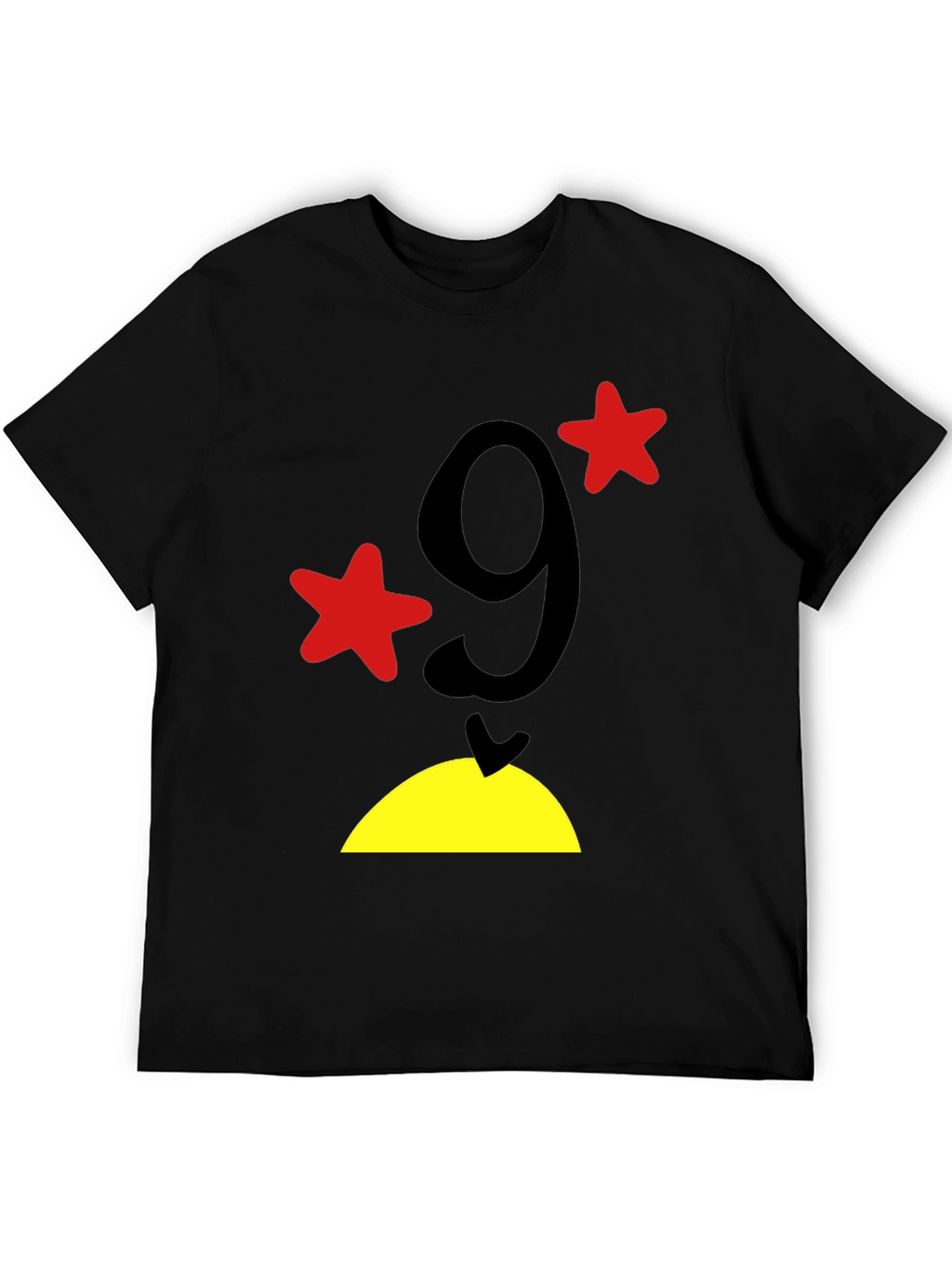 Funny Number 9 Graphic T-Shirt