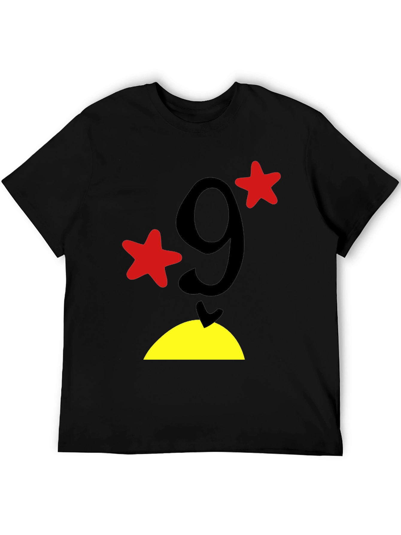Funny Number 9 Graphic T-Shirt