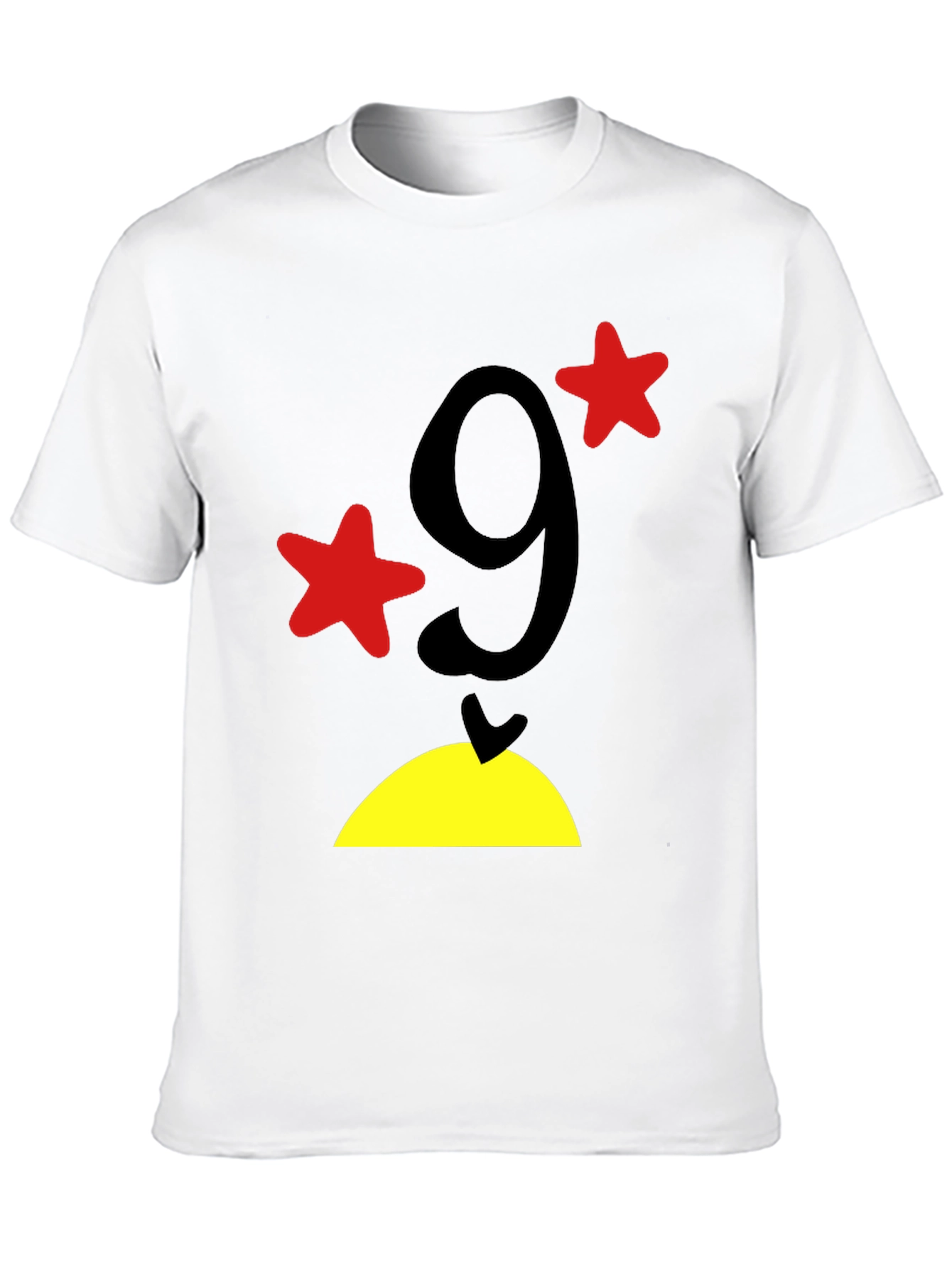Funny Number 9 Graphic T-Shirt