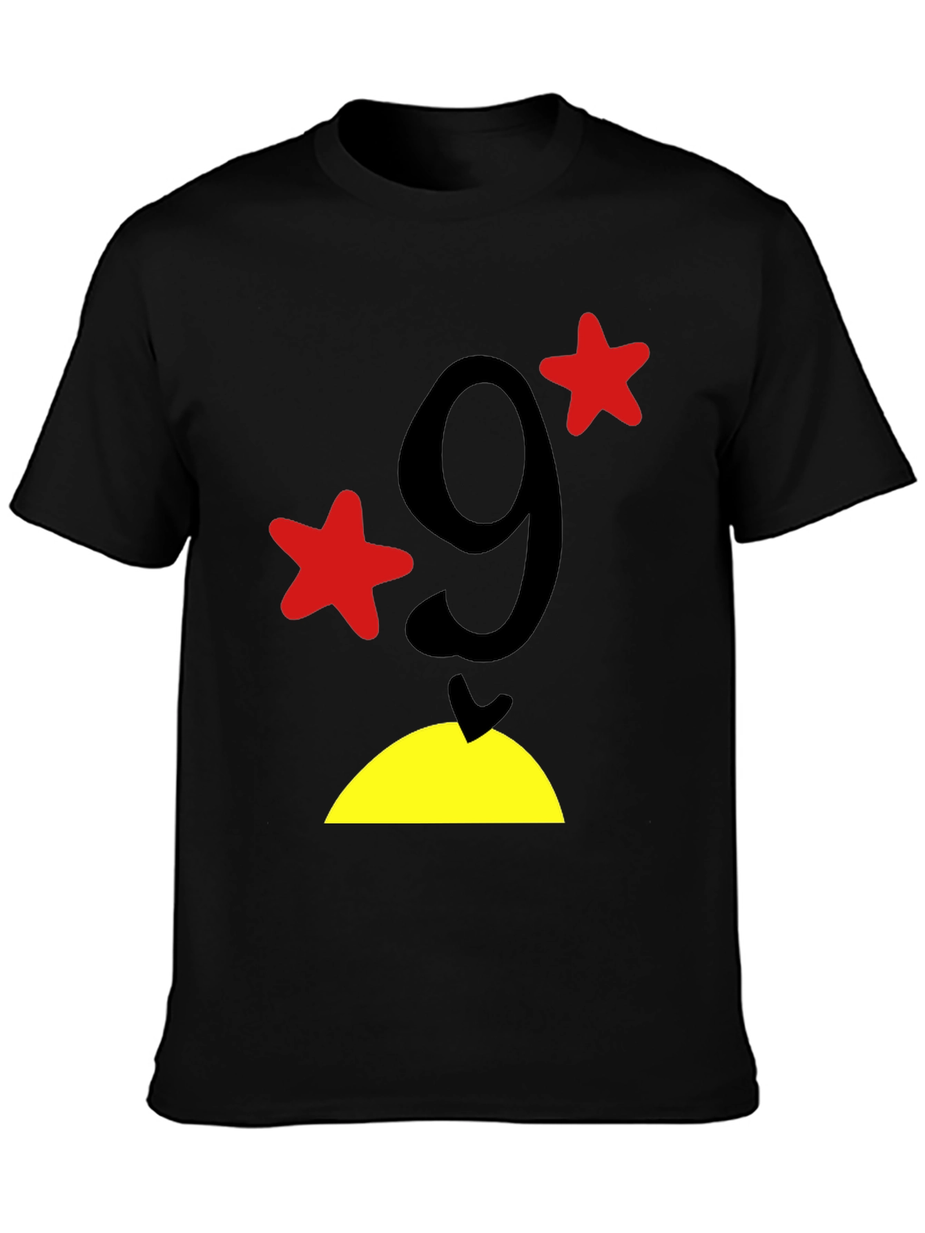 Funny Number 9 Graphic T-Shirt