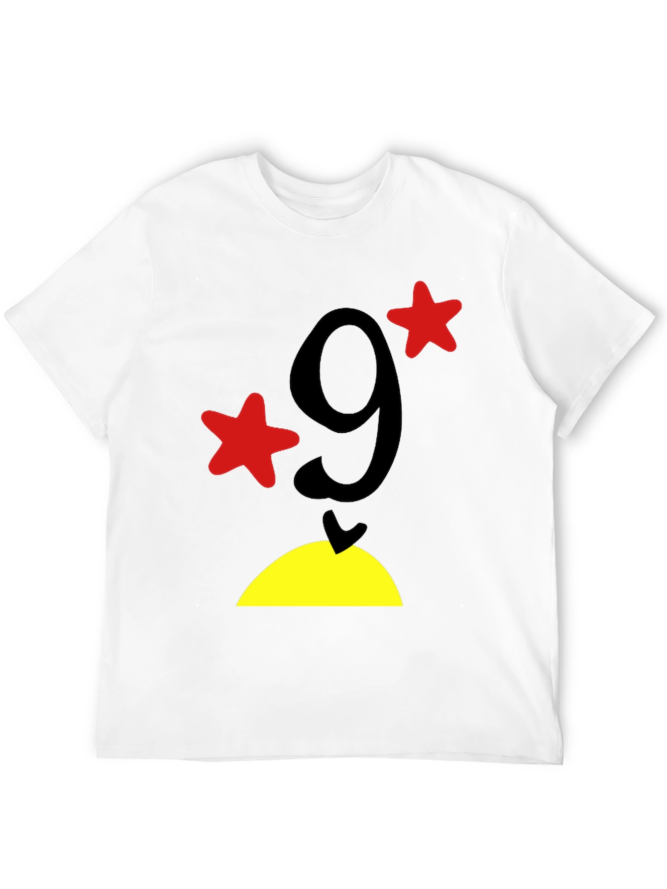 Funny Number 9 Graphic T-Shirt