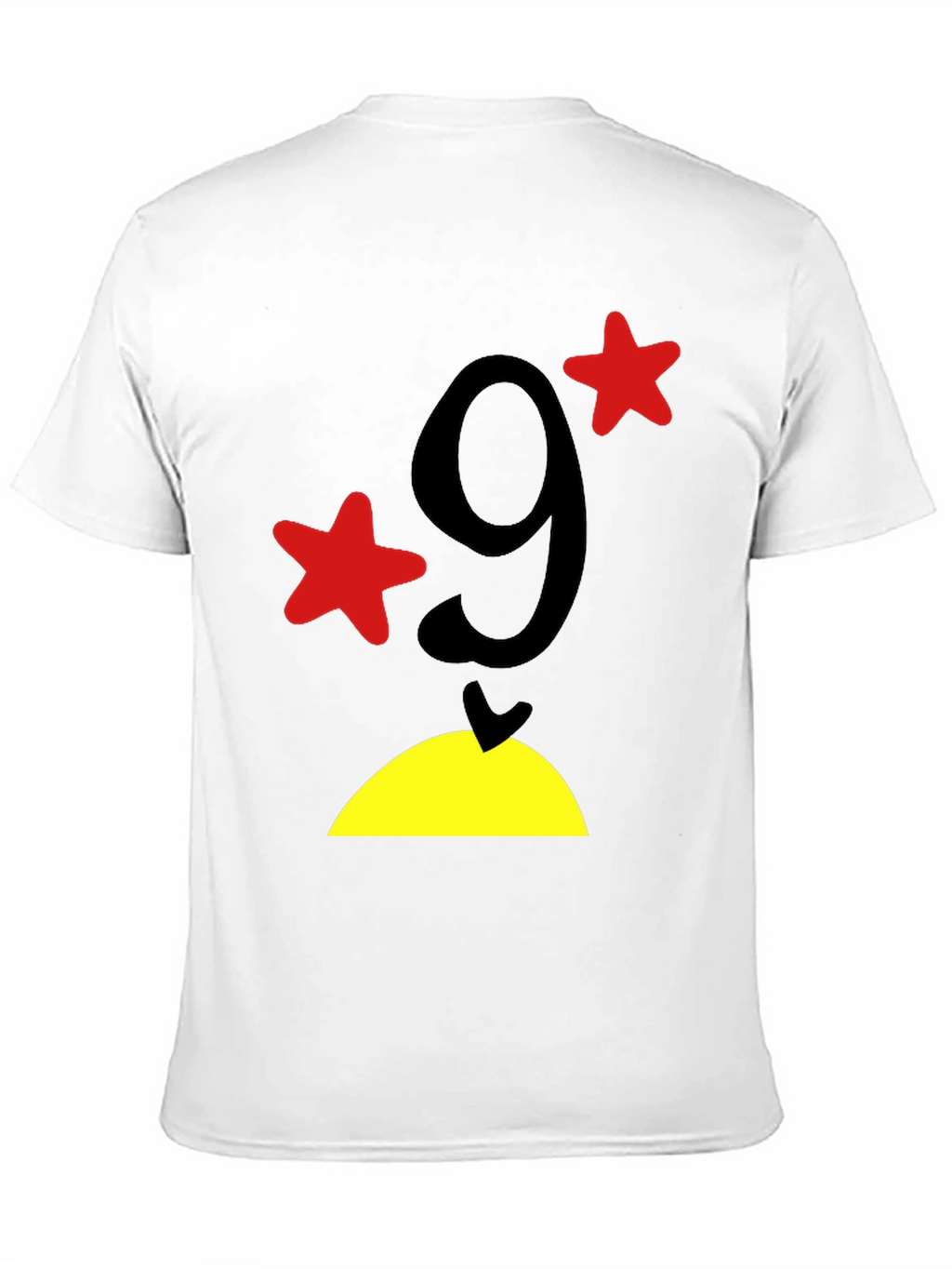 Funny Number 9 Graphic T-Shirt