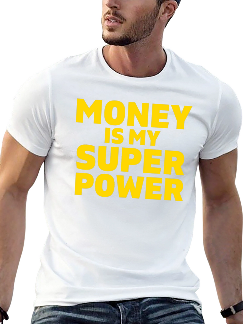 Money Is My Superpower T-Shirt - Black