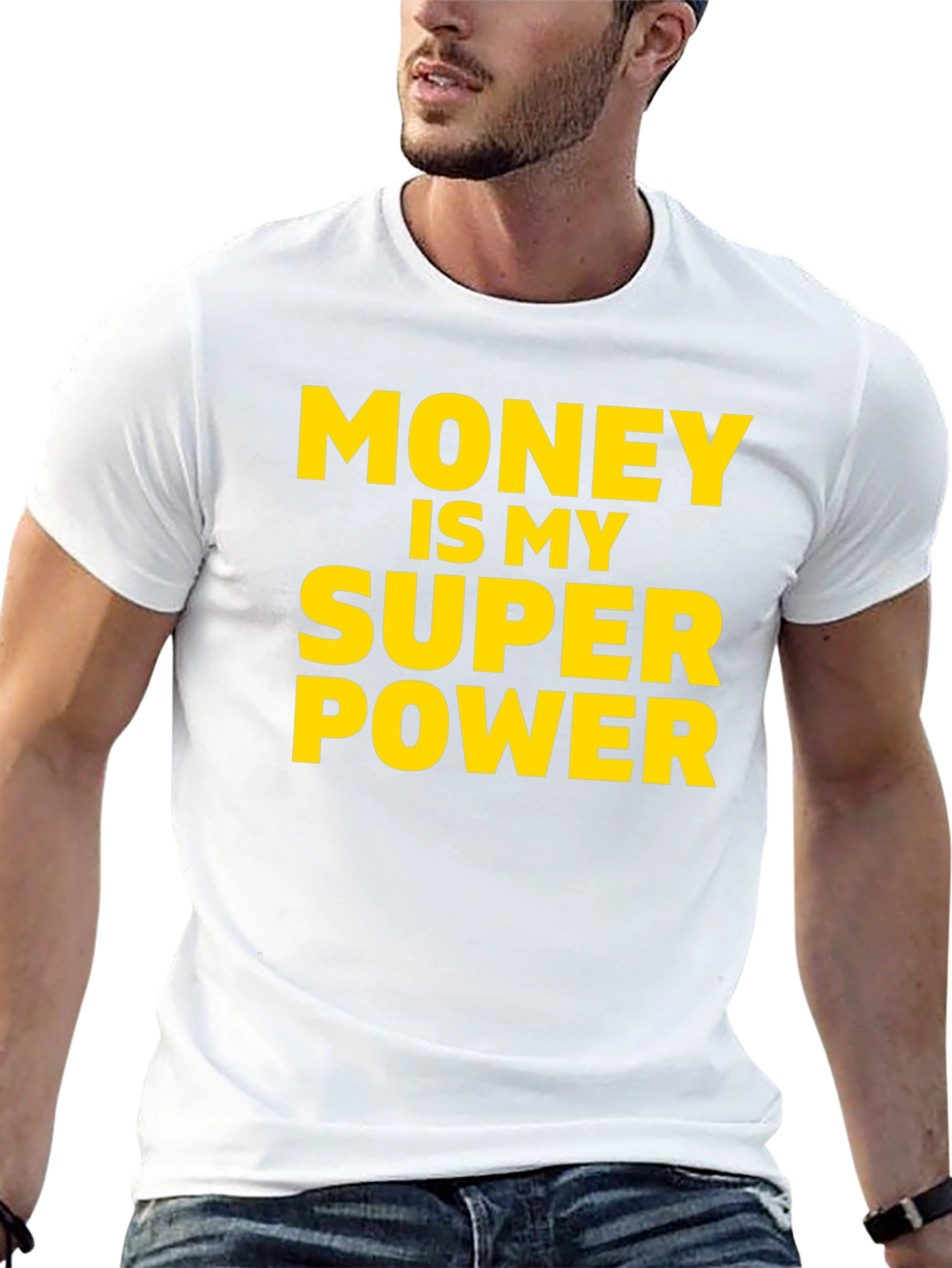 Money Is My Superpower T-Shirt - Black