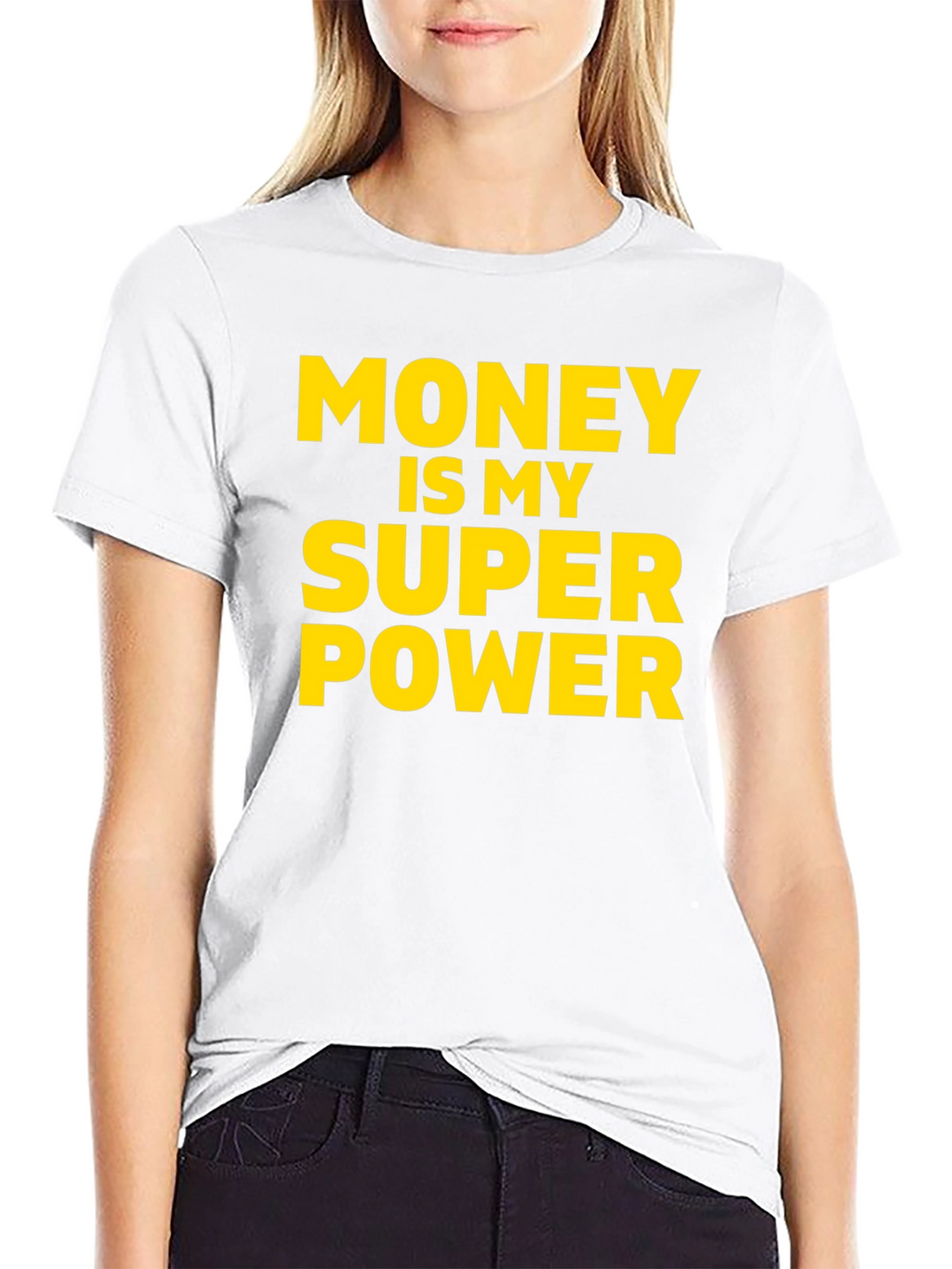 Money Is My Superpower T-Shirt - Black