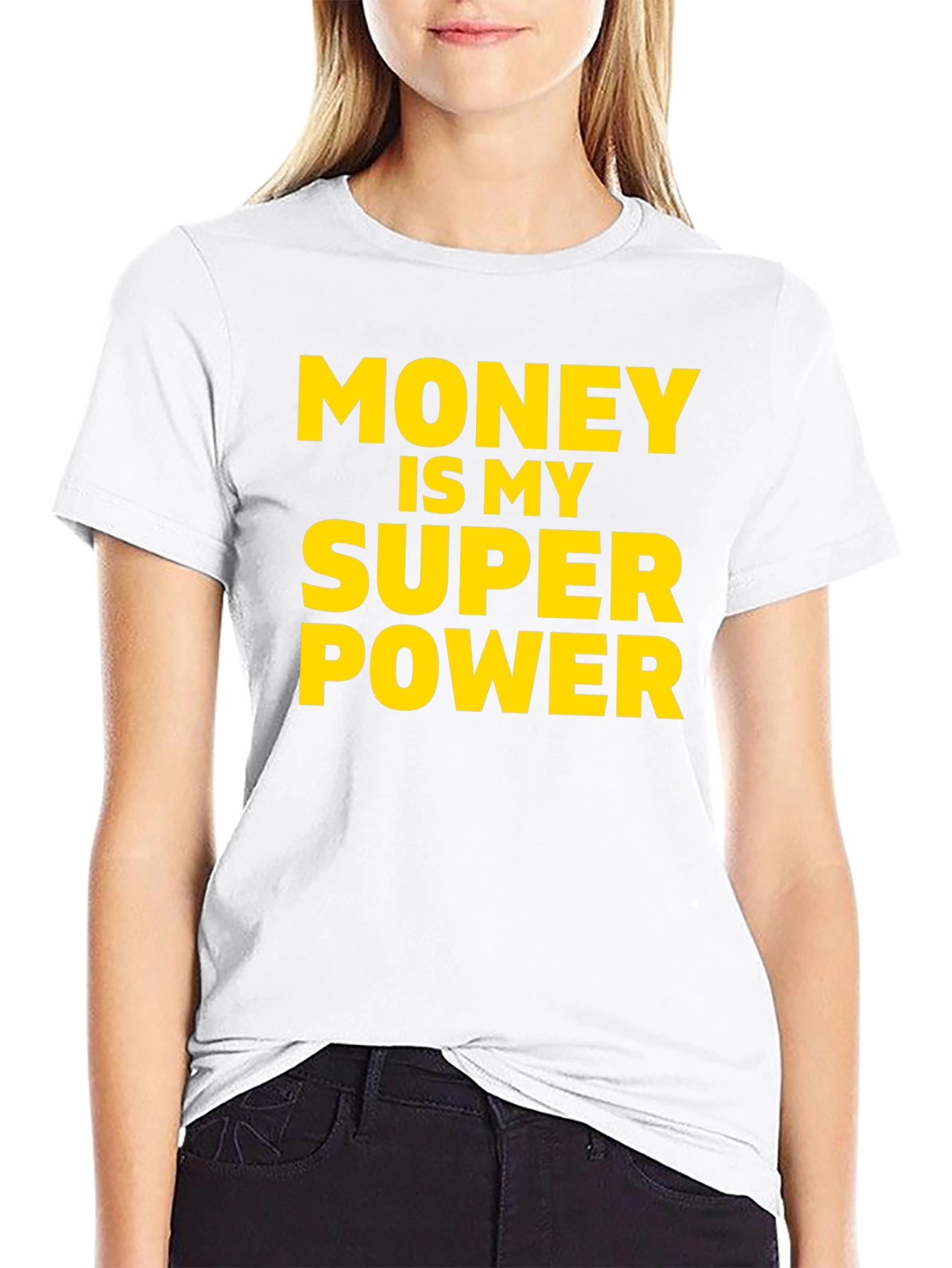 Money Is My Superpower T-Shirt - Black