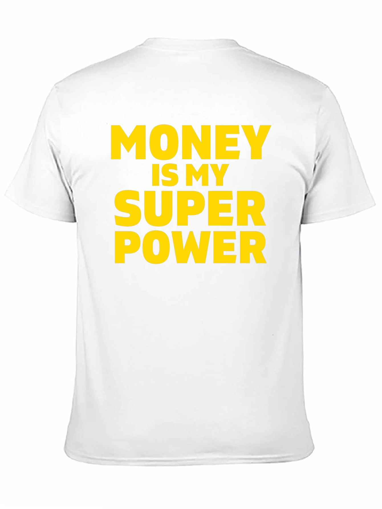 Money Is My Superpower T-Shirt - Black