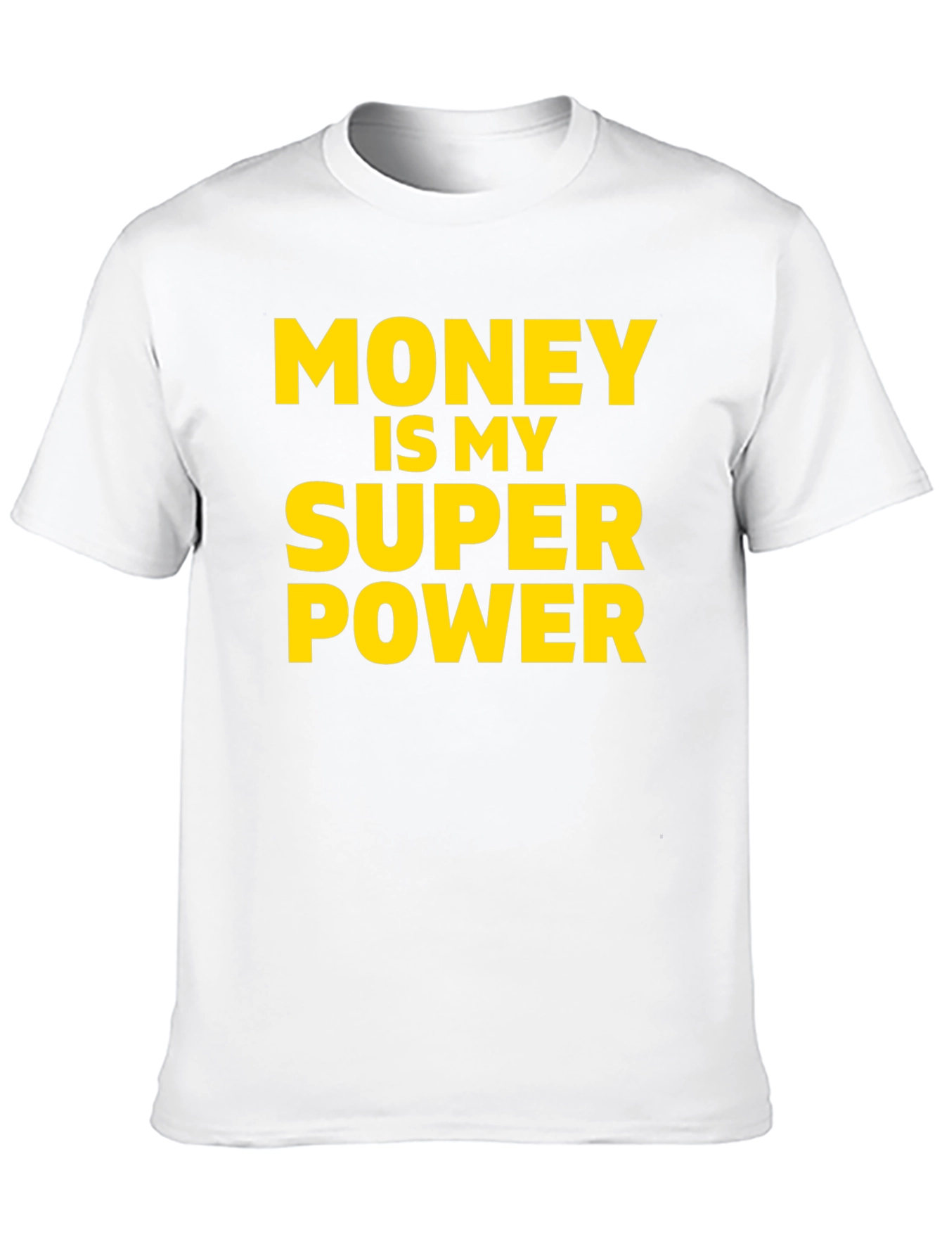 Money Is My Superpower T-Shirt - Black