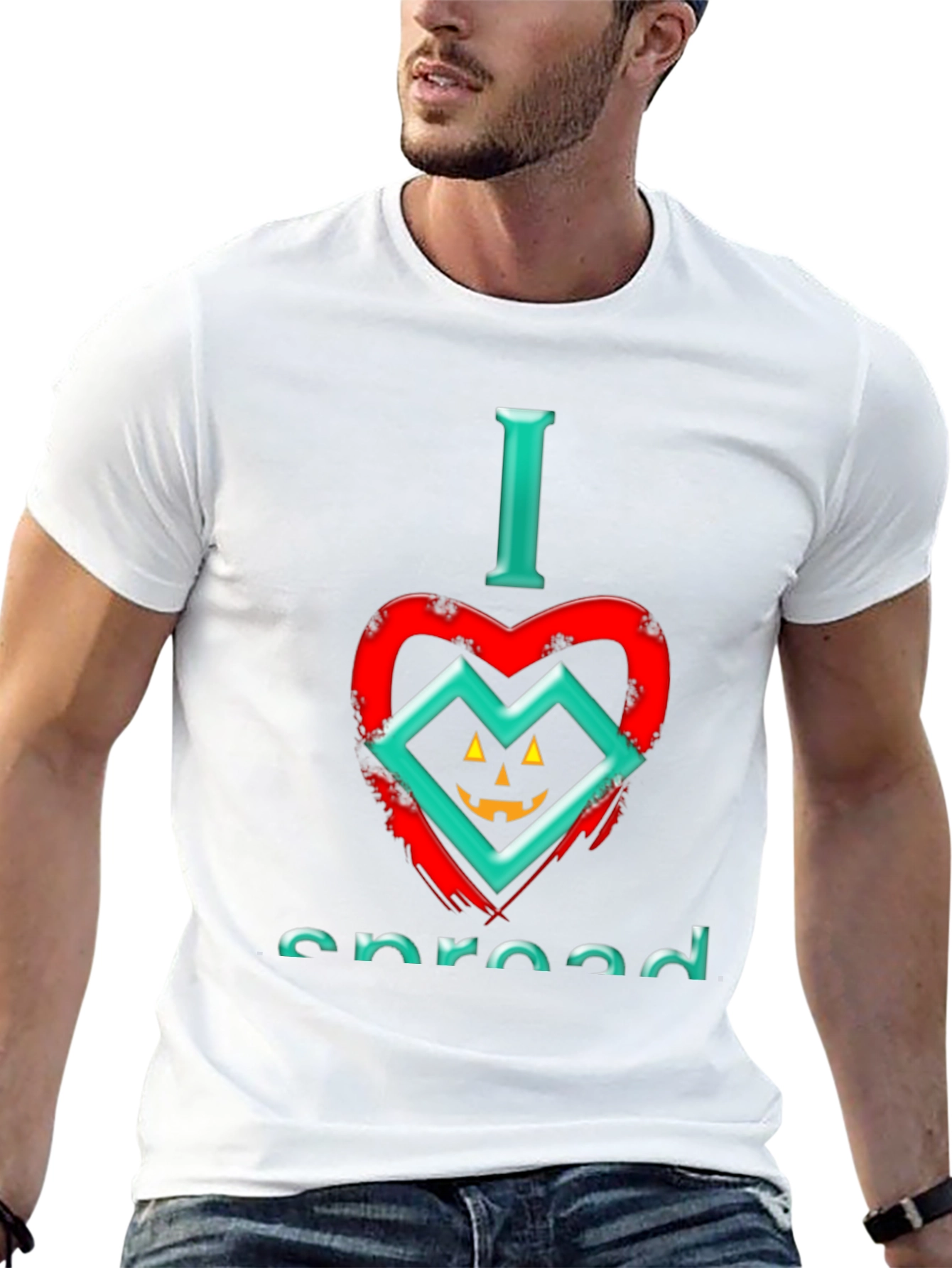 I Love Spread Pumpkin Graphic Tee