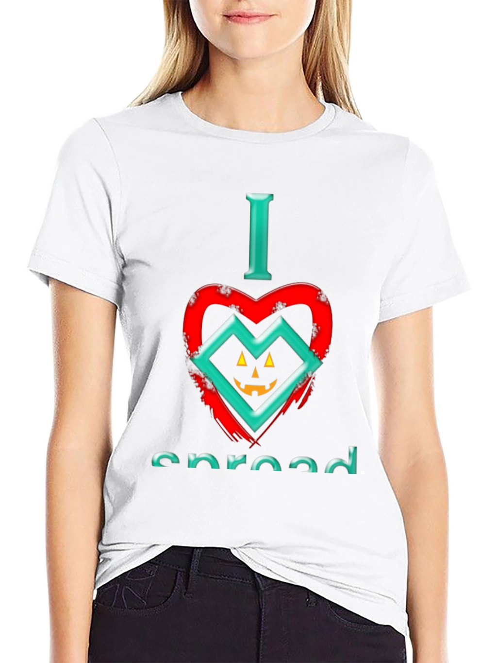 I Love Spread Pumpkin Graphic Tee