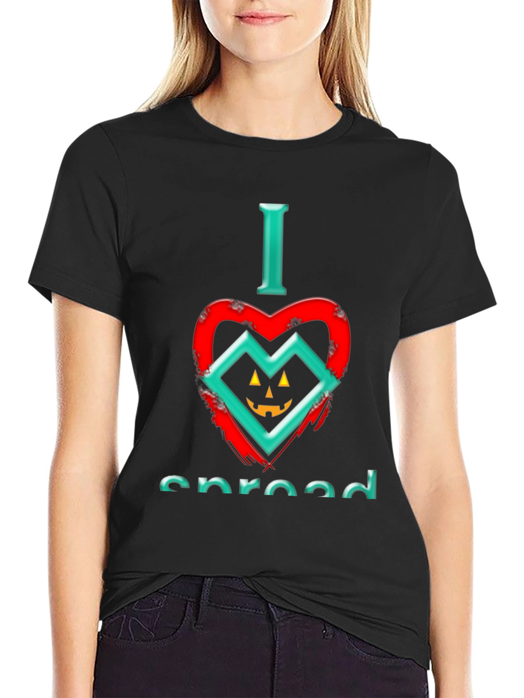 I Love Spread Pumpkin Graphic Tee