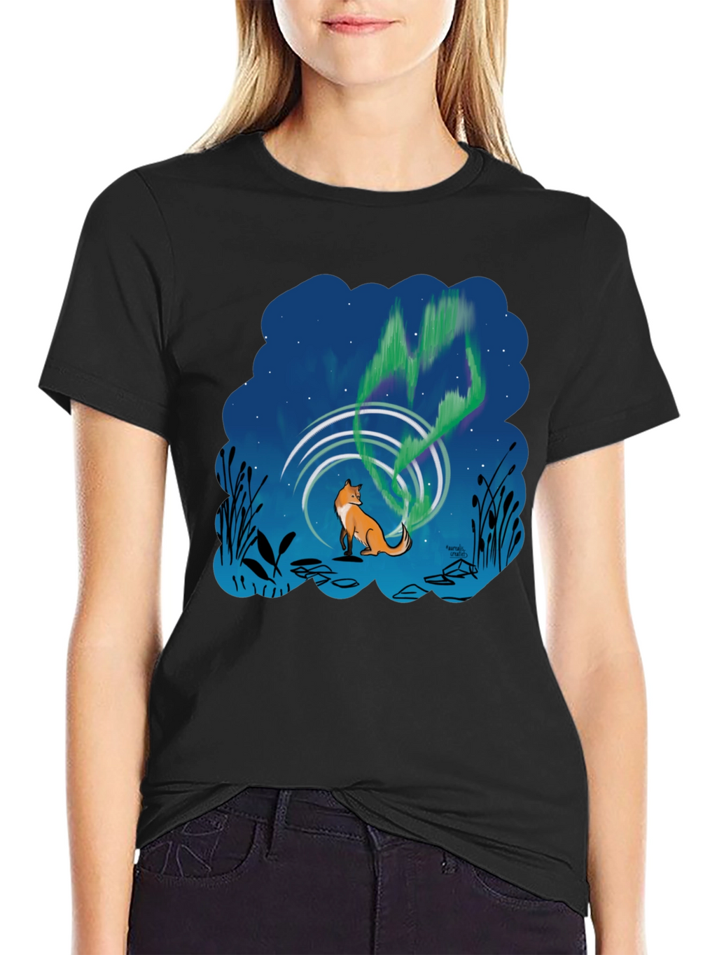 Fox Northern Lights Graphic T-Shirt