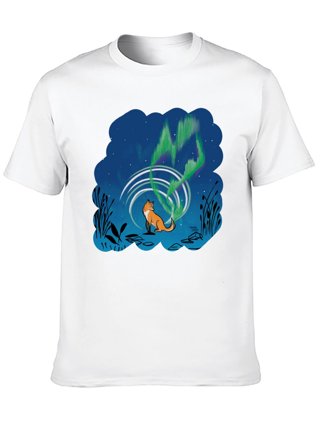 Fox Northern Lights Graphic T-Shirt