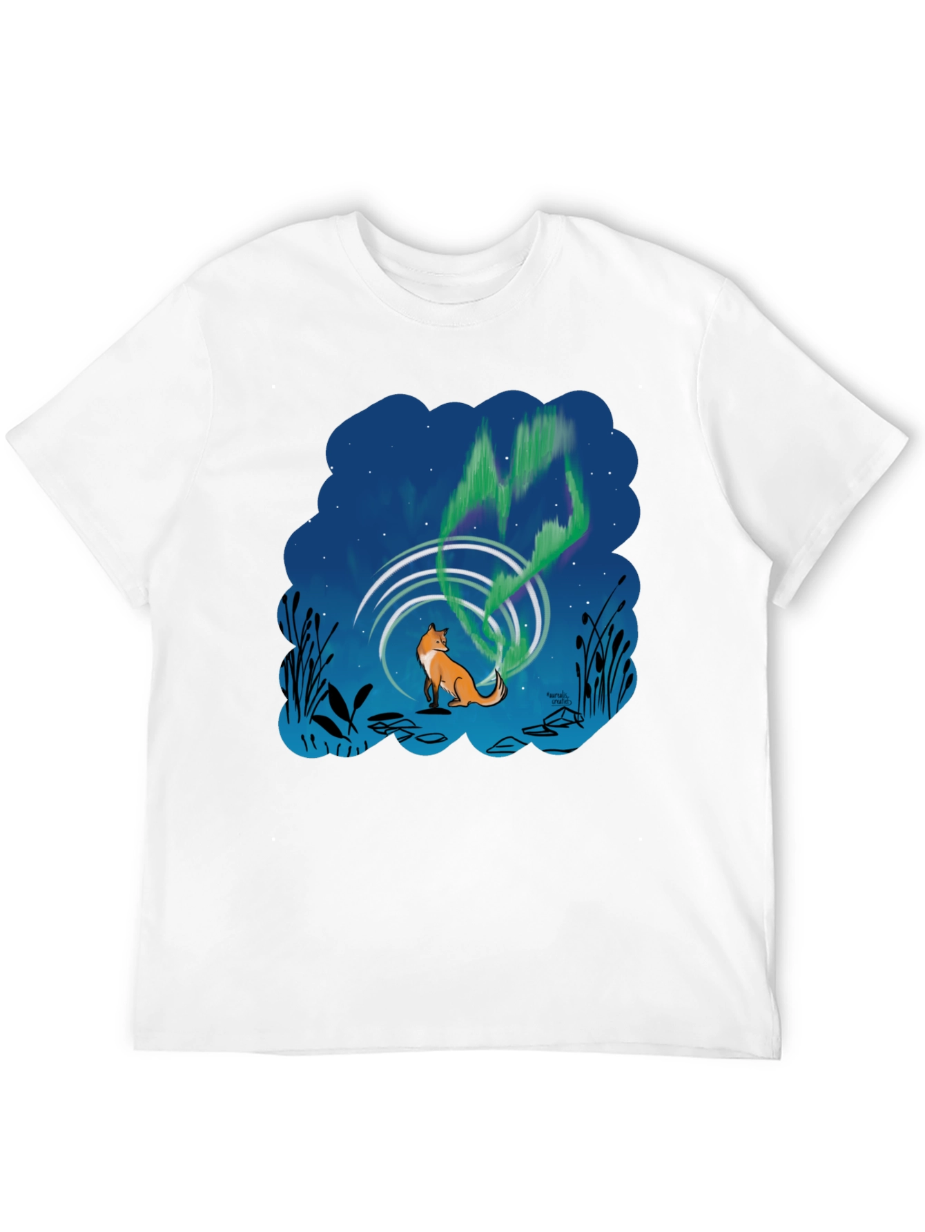 Fox Northern Lights Graphic T-Shirt