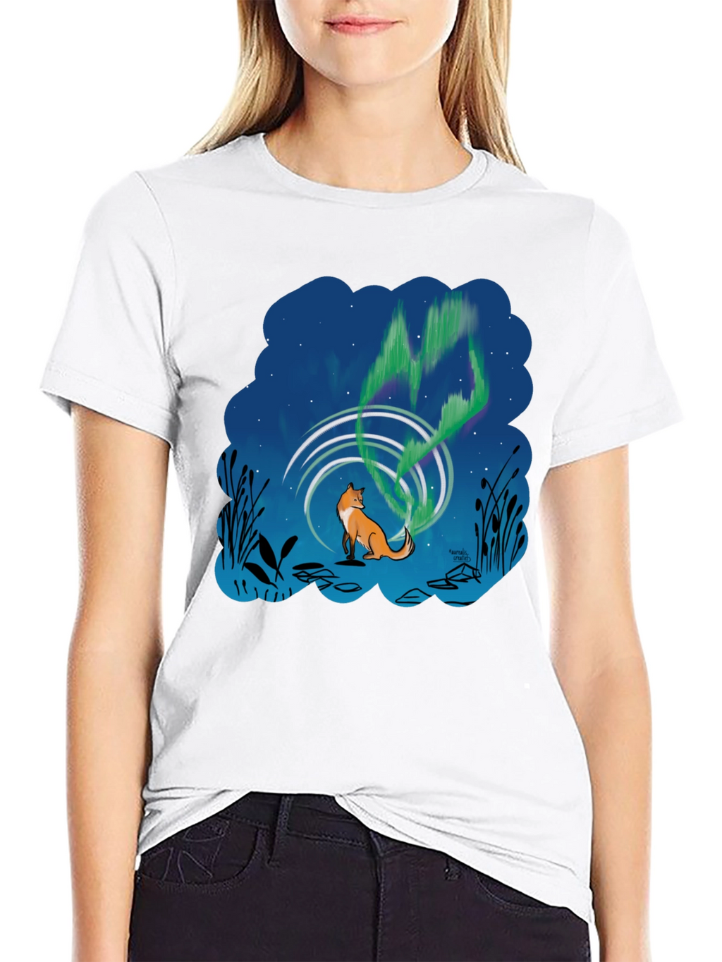 Fox Northern Lights Graphic T-Shirt