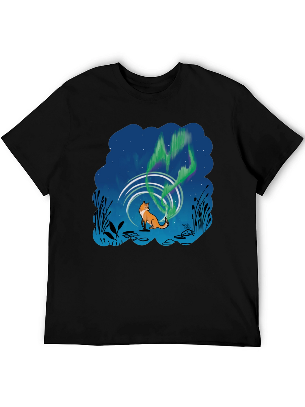 Fox Northern Lights Graphic T-Shirt